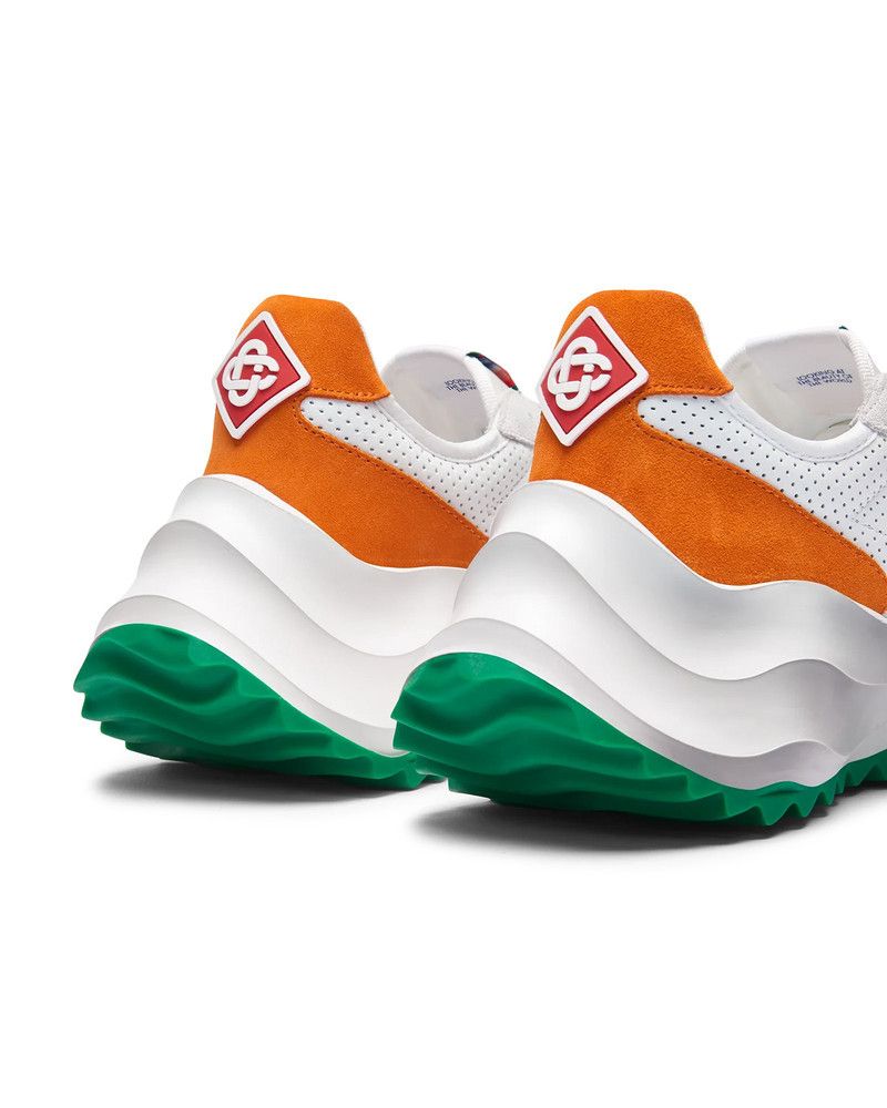 Casablanca o1mle0326 Atlantis Sneaker in White/Orange Size US 9.5 / EU 42-43 - 7 Thumbnail
