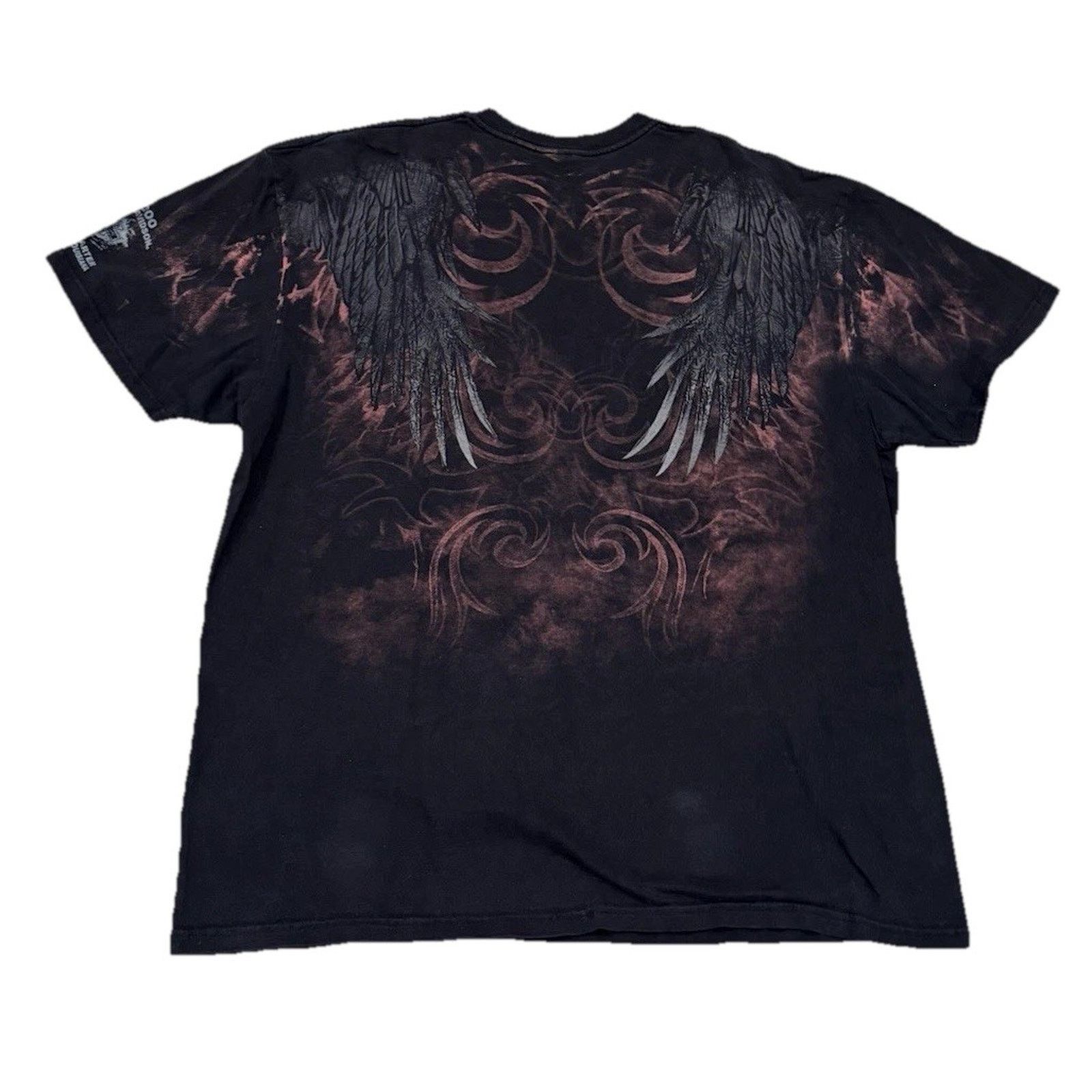 Harley Davidson Harley Davidson Y2K Style Eagle AOP 2011 Tee Shirt 2XL Size US XXL / EU 58 / 5 - 2 Thumbnail