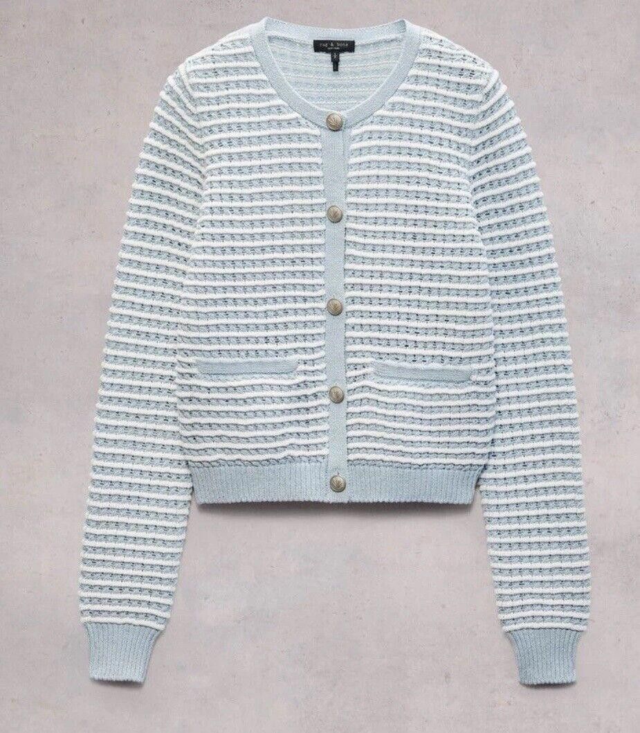 Rag & Bone Rag & Bone Womens Marlee Striped Cardigan Size Small Size S / US 4 / IT 40 - 1 Thumbnail
