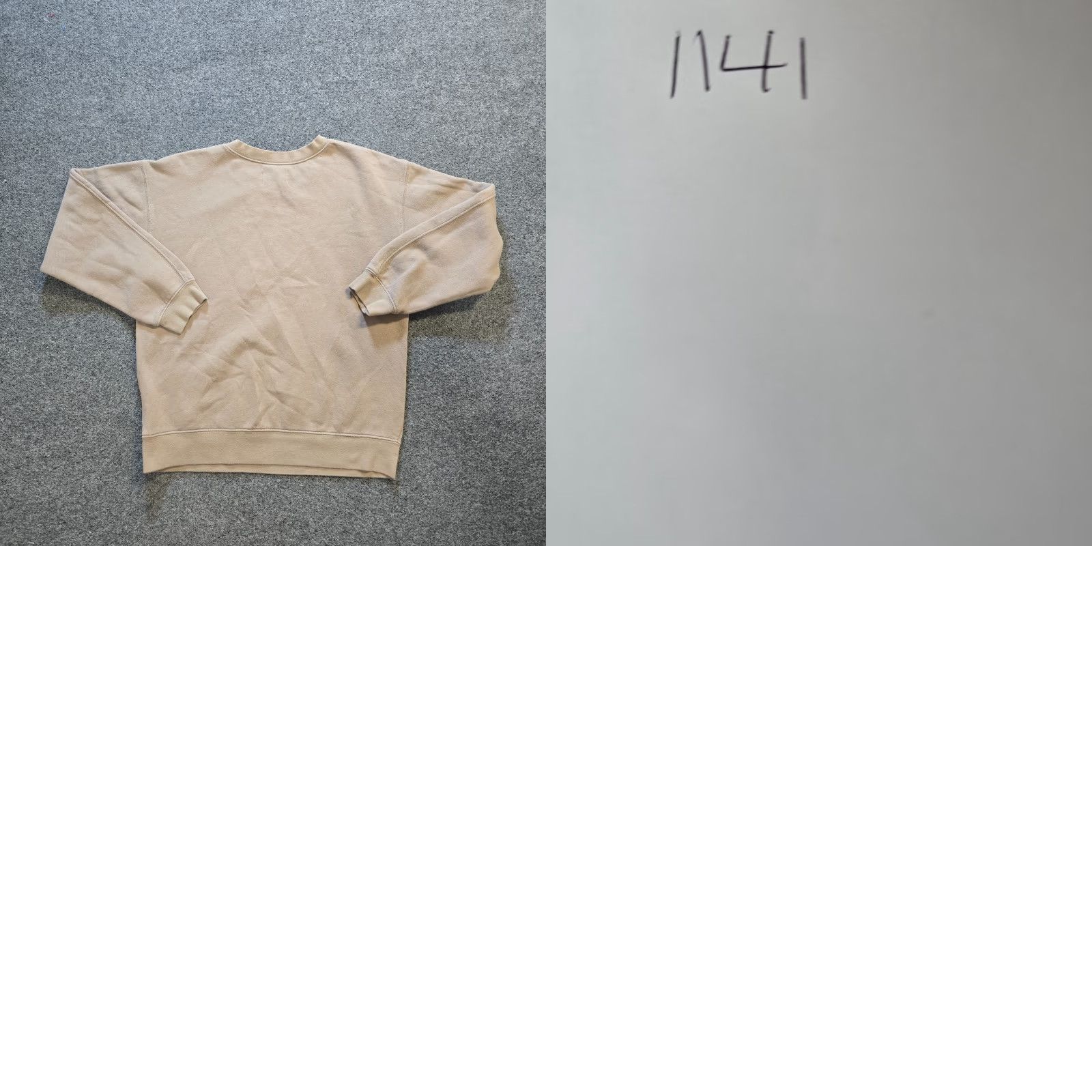 Vintage Parachute Sweatshirt Women Size Medium Beige Crew Neck Long Sleeve Casual Lounge Size M / US 6-8 / IT 42-44 - 8 Thumbnail