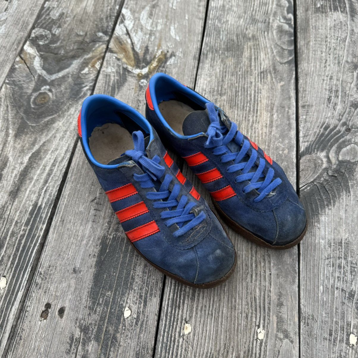 Adidas × Vintage RARE Vintage 80s Adidas Dublin Sneakers Size US 5 / IT 35 - 7 Thumbnail