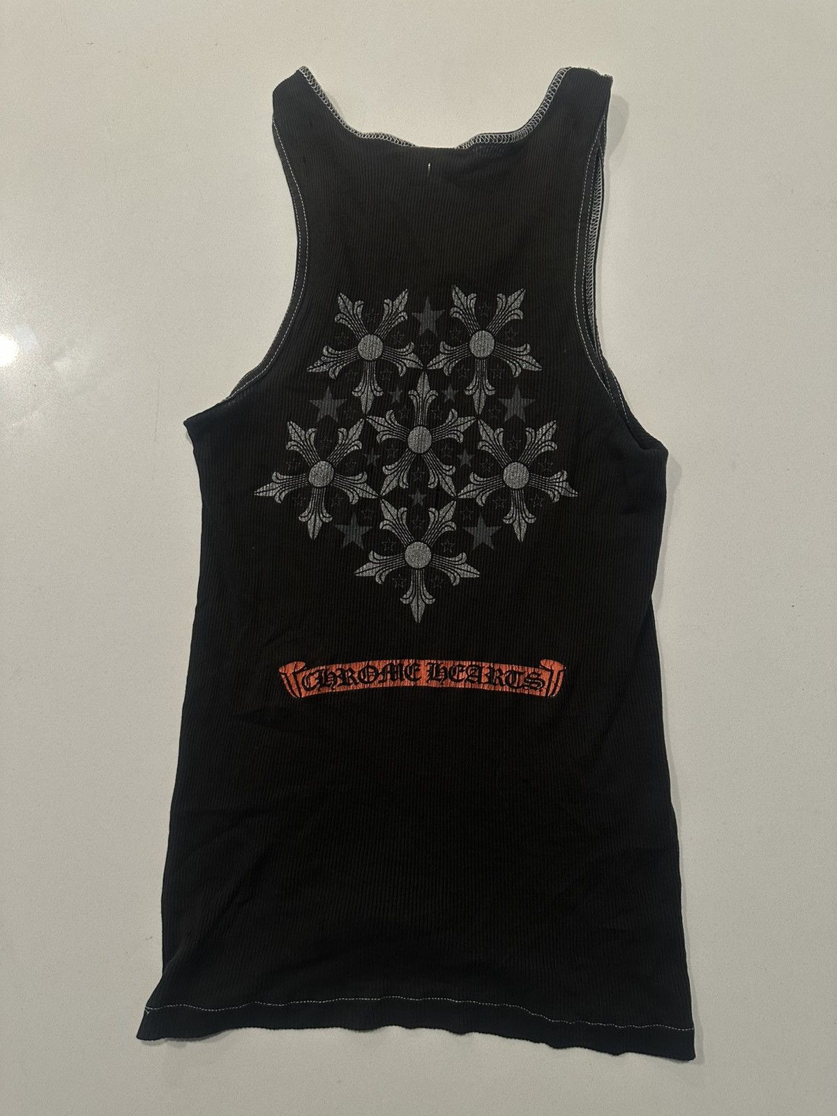 +CHROME HEARTS+ タンクトップ ブラック TANK TOP BLACK Buy Chrome Hearts Honolulu Tank Top 'Black' - 1383