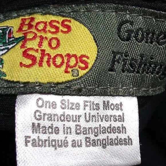 Bass Pro Shops Bass Pro Shops Logo Strap Back Hat Cap Size ONE SIZE - 6 Thumbnail