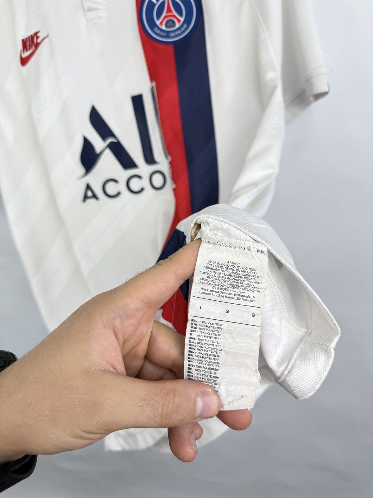 Nike 🇫🇷 2019 Nike Mauro Icardi PSG Paris Saint Germain Jerseys Y2K Size US L / EU 52-54 / 3 - 14 Thumbnail