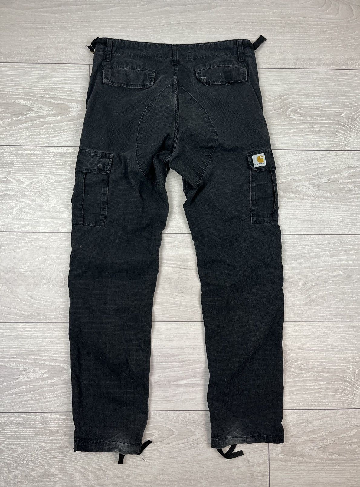 Carhartt Carhartt Aviation Black Cargo Pocket Pants Size US 30 / EU 46 - 2 Thumbnail