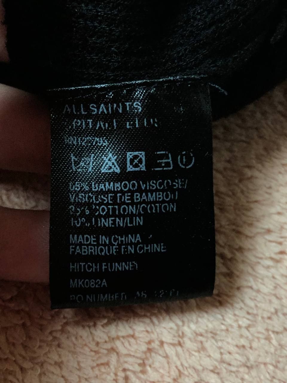 Allsaints × Vintage Very Rare Allsaints Vintage Black Sweater Y2k Style Size L / US 10 / IT 46 - 4 Thumbnail