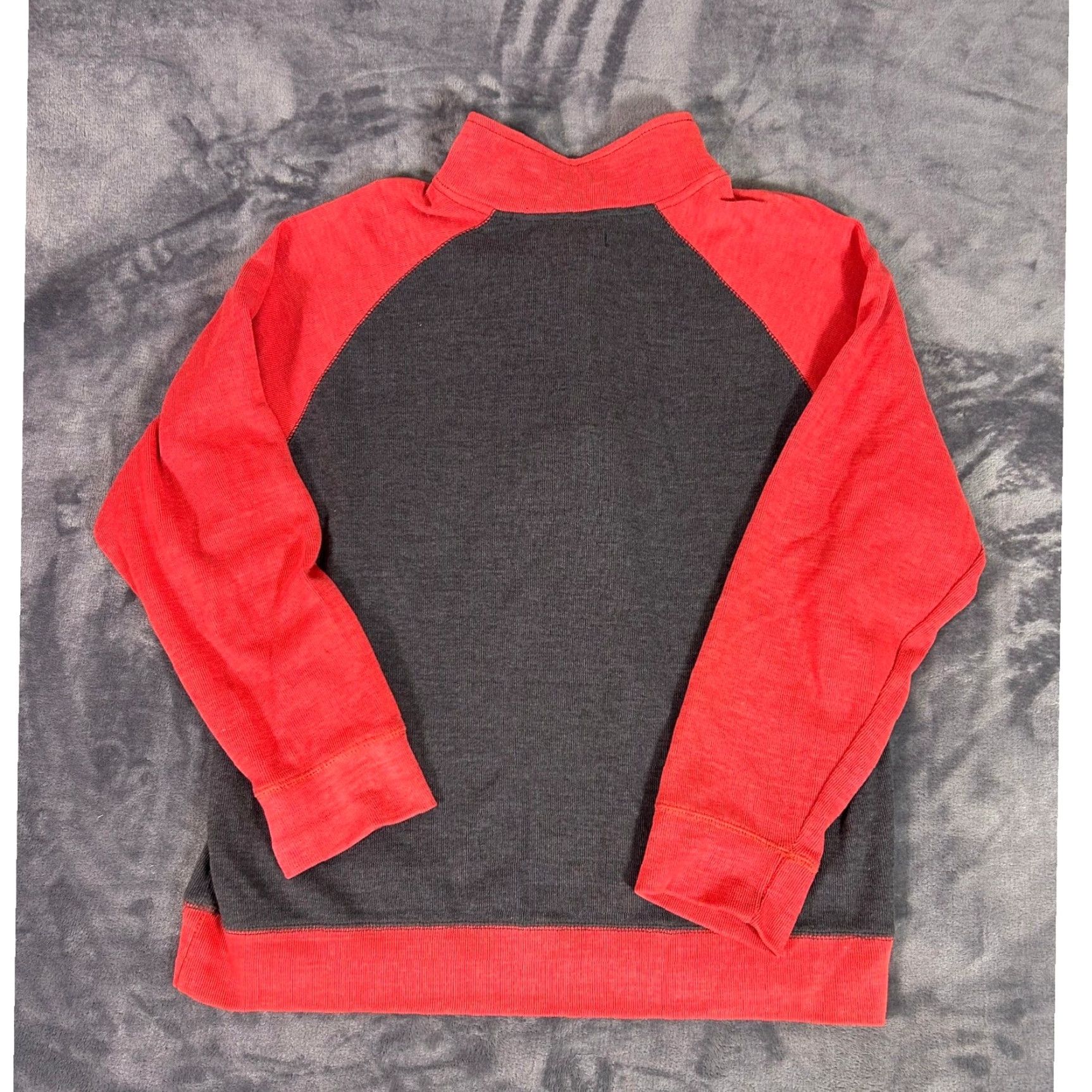 Vintage Pressbox Georgia Bulldogs Quarter Zip Pullover Sweatshirt Gray Red Size L Size US L / EU 52-54 / 3 - 2 Thumbnail