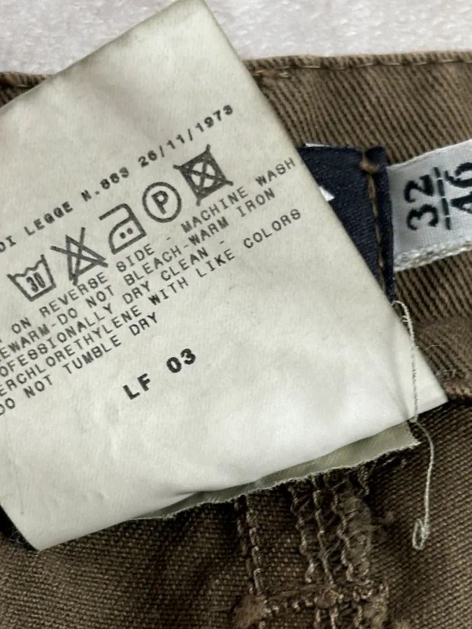 Dolce & Gabbana SS2003 Dolce & Gabbana Khaki Military Cargo Pants Size 28" / US 6 / IT 42 - 12 Thumbnail