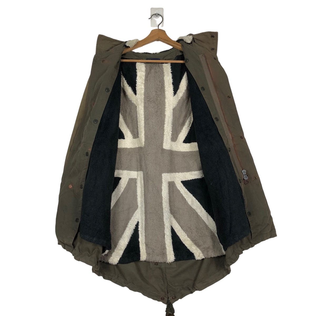 Fred Perry 🔥Vintage Fred Perry Jacket Big Flag Kingdom Shearling Size US M / EU 48-50 / 2 - 14 Thumbnail