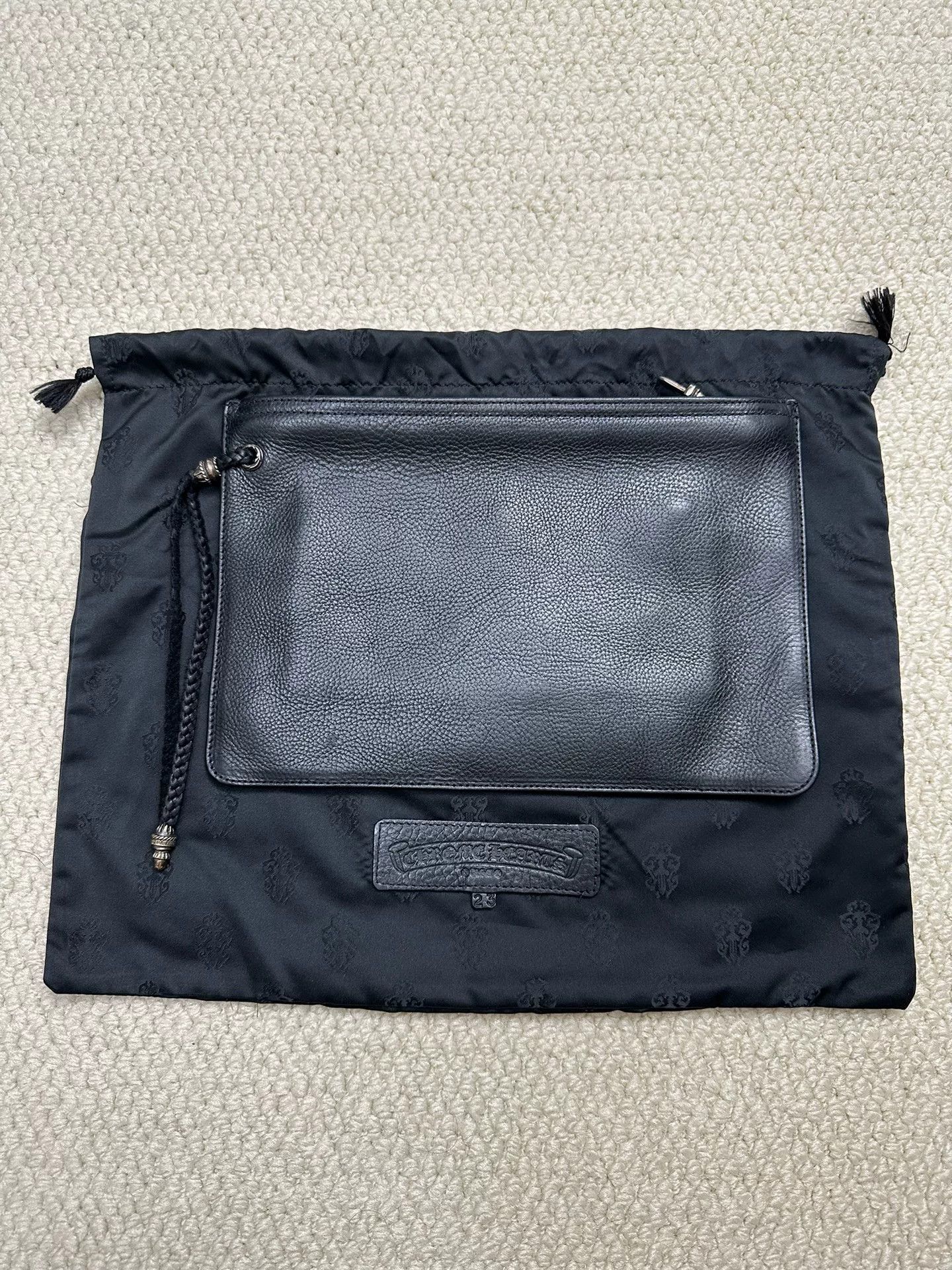 Chrome Hearts Chrome Hearts Black Sword Zipper Clutch Size ONE SIZE - 1 Thumbnail