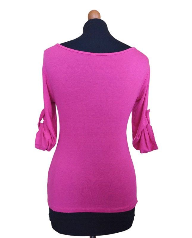 Other Vintage Y2K Lady Gaga Neon Pink Top Blouse Size S / US 4 / IT 40 - 3 Thumbnail