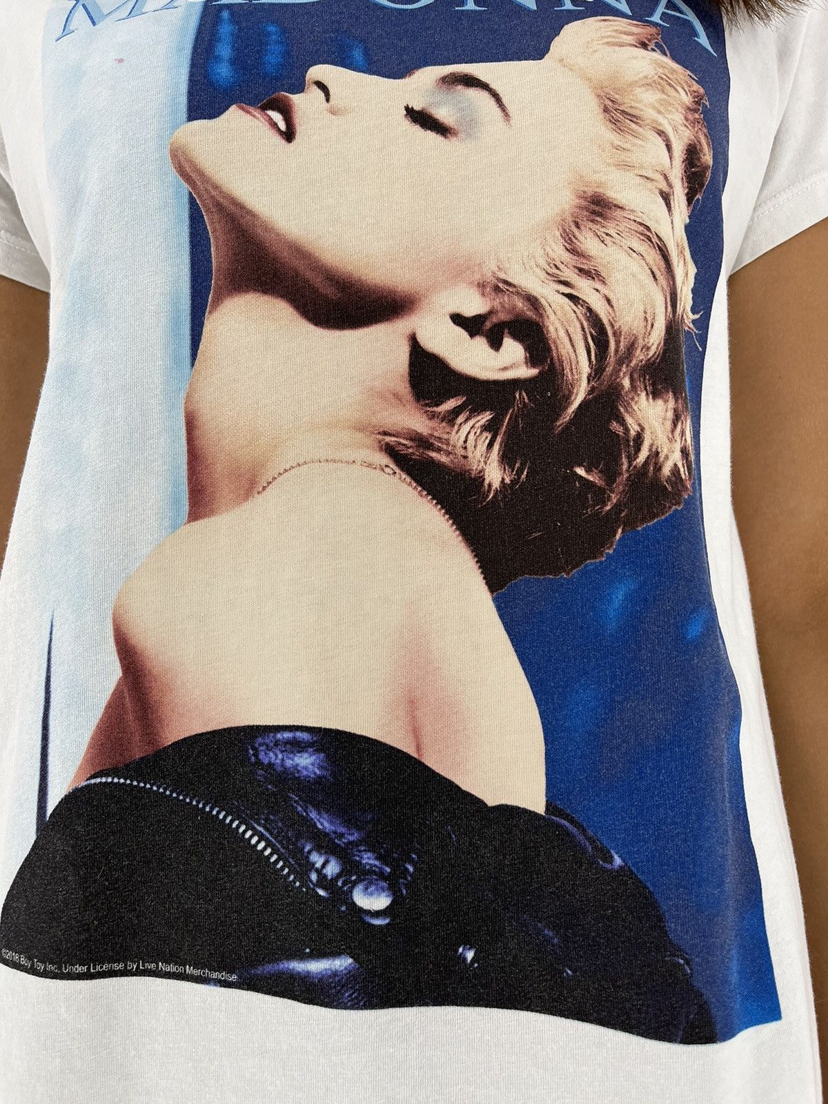 Other Vintage Y2K Madonna H&M Licensed T Shirt 2018 Womens Size XS / US 0-2 / IT 36-38 - 6 Thumbnail