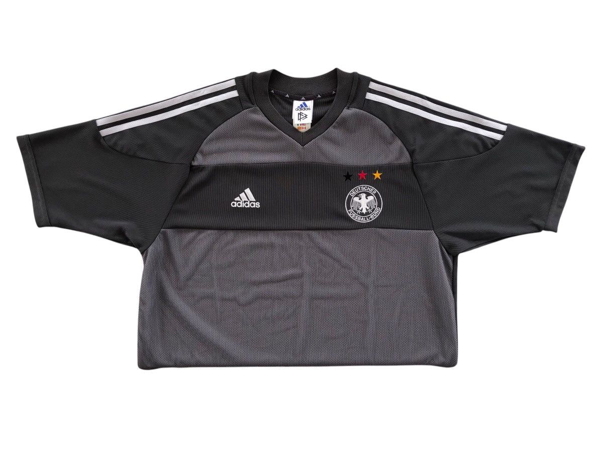 Adidas 2002-04 Germany Away Football Jersey Size US L / EU 52-54 / 3 - 13 Thumbnail