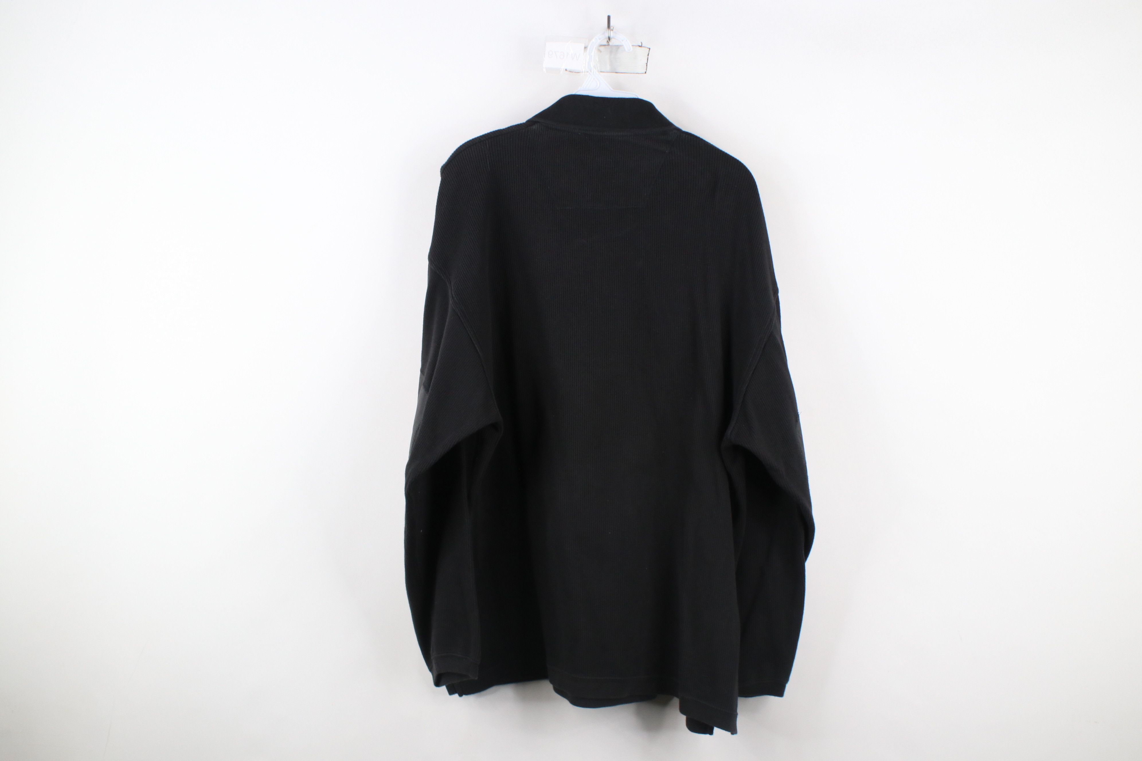 Vintage Vintage 90s Streetwear Elbow Patch Long Sleeve Rugby Polo Size US L / EU 52-54 / 3 - 11 Thumbnail