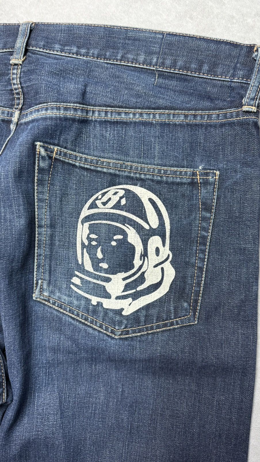 Icecream Last Call ! Vintage 2000s BBC Running Dog Denim Size US 36 / EU 52 - 5 Thumbnail