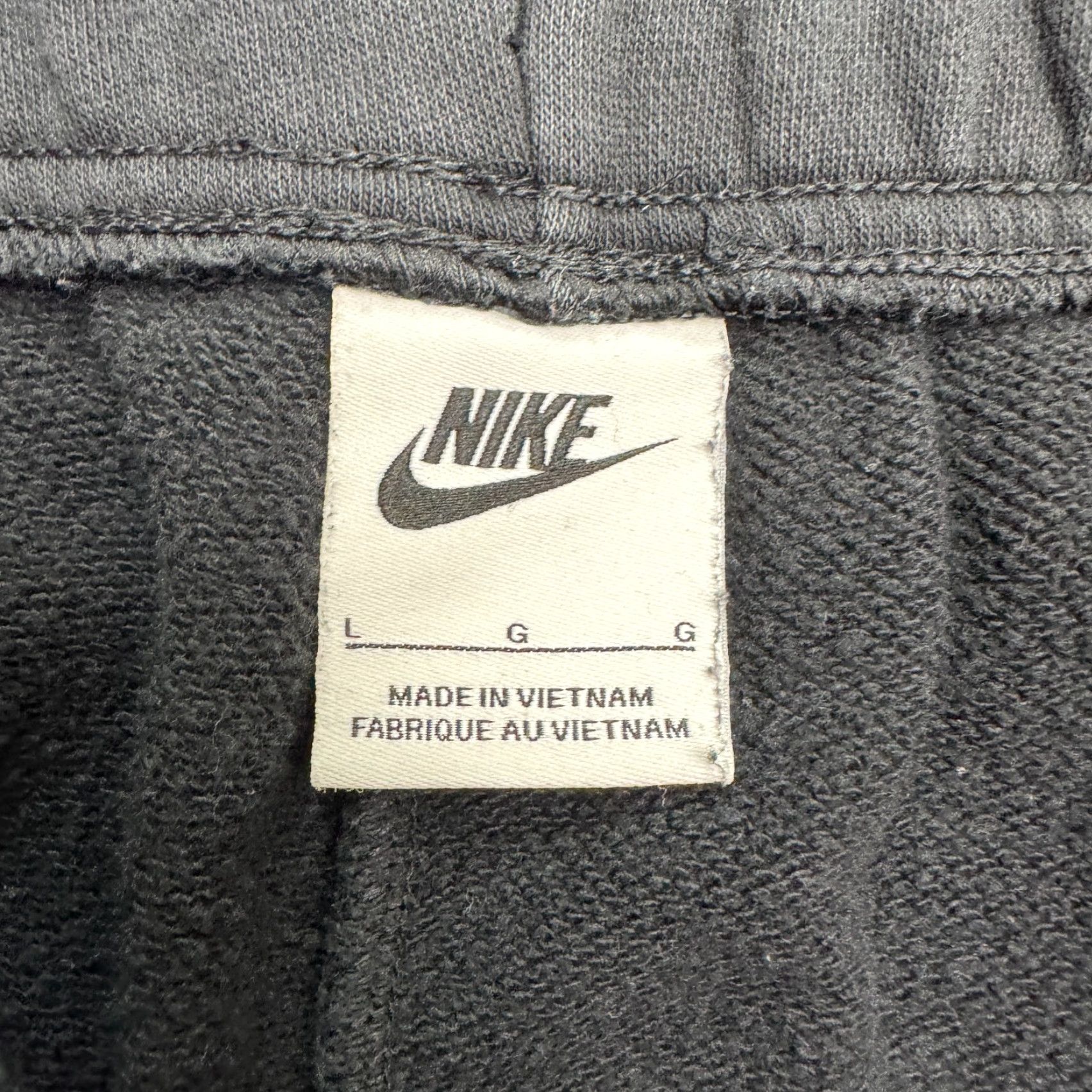 Nike Nike Jogger Sweatpants Adult Large Black Fleece Casual Activewear Size US 33 - 7 Thumbnail