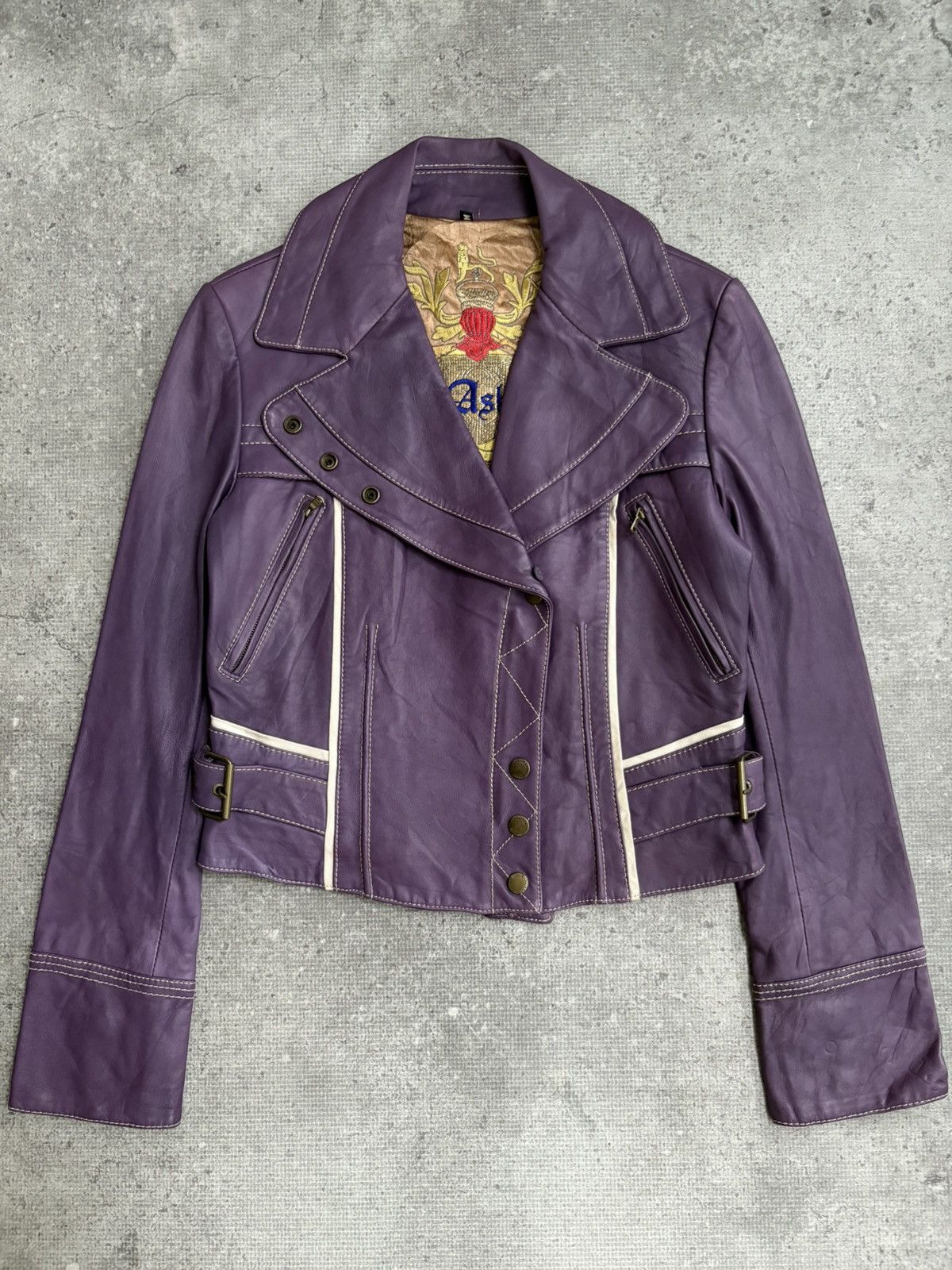 Japanese Brand RAMONES LETHER JACKET ASK ENQUIRED Size M / US 6-8 / IT 42-44 - 1 Thumbnail