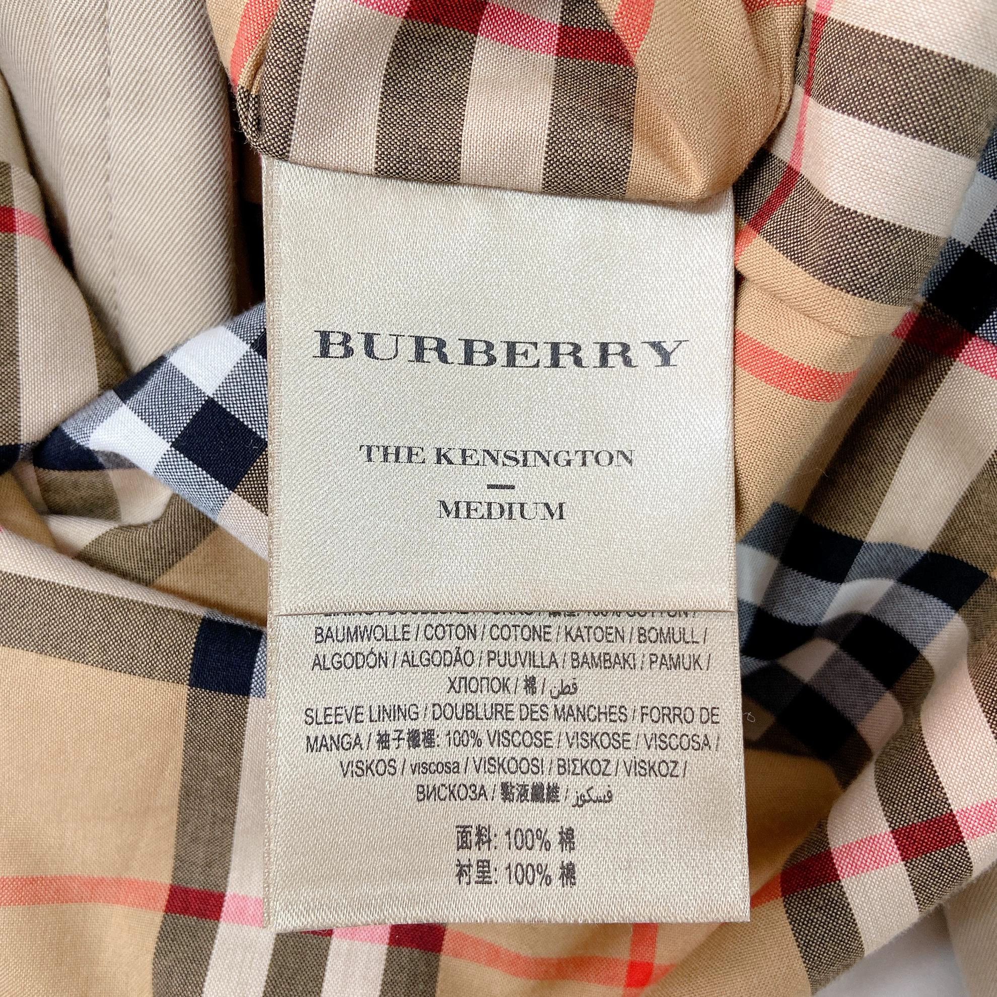Burberry Burberry light khaki trench coat UK2 with tags Size XXS / US 00 / IT 34 - 8 Thumbnail