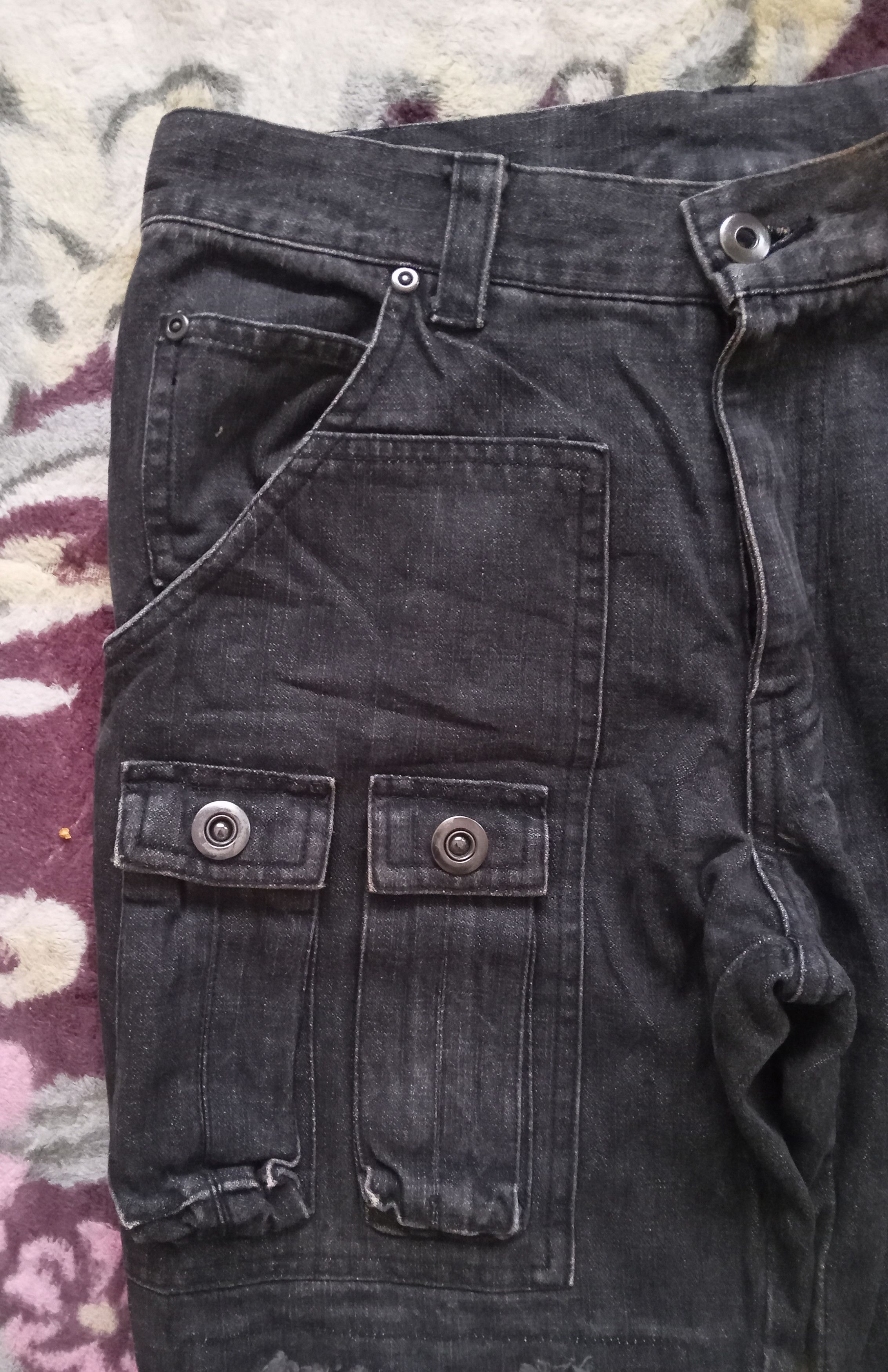 Japanese Brand Rustenburg Homme Rare Design Flare Jeans Size US 30 / EU 46 - 6 Thumbnail