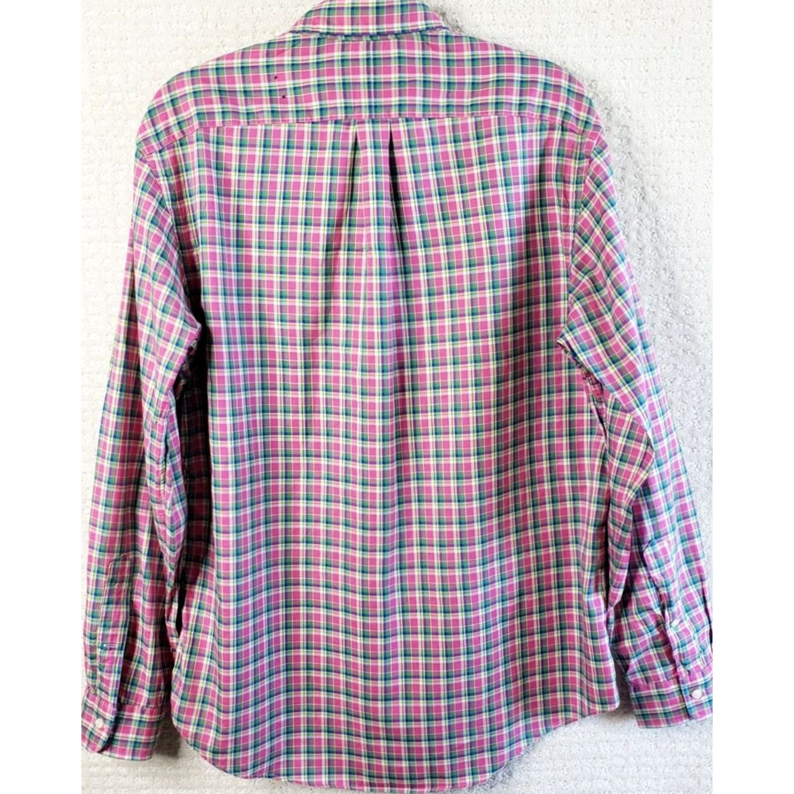 Polo Ralph Lauren Ralph Lauren Shirt Button-Up Multicolor Plaid Long Sleeve L Men’s Size US L / EU 52-54 / 3 - 5 Thumbnail