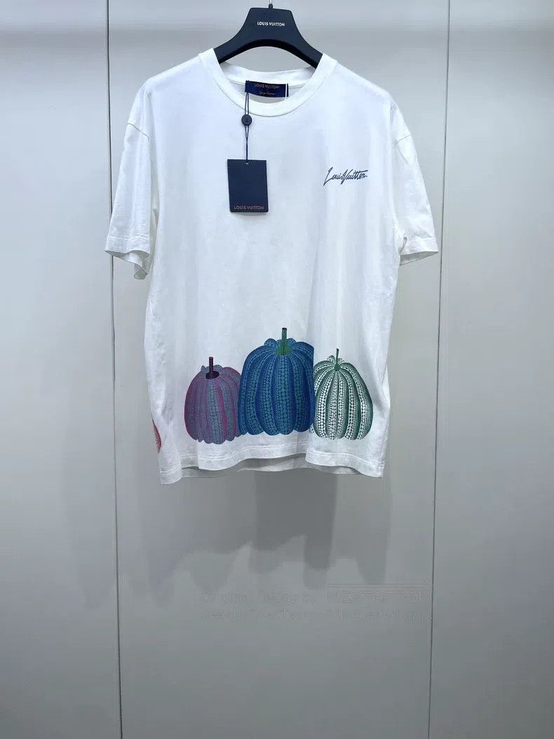 Other Louis Vuitton Yayoi Kusama Pumpkin Print T-Shirt Size US M / EU 48-50 / 2 - 1 Thumbnail