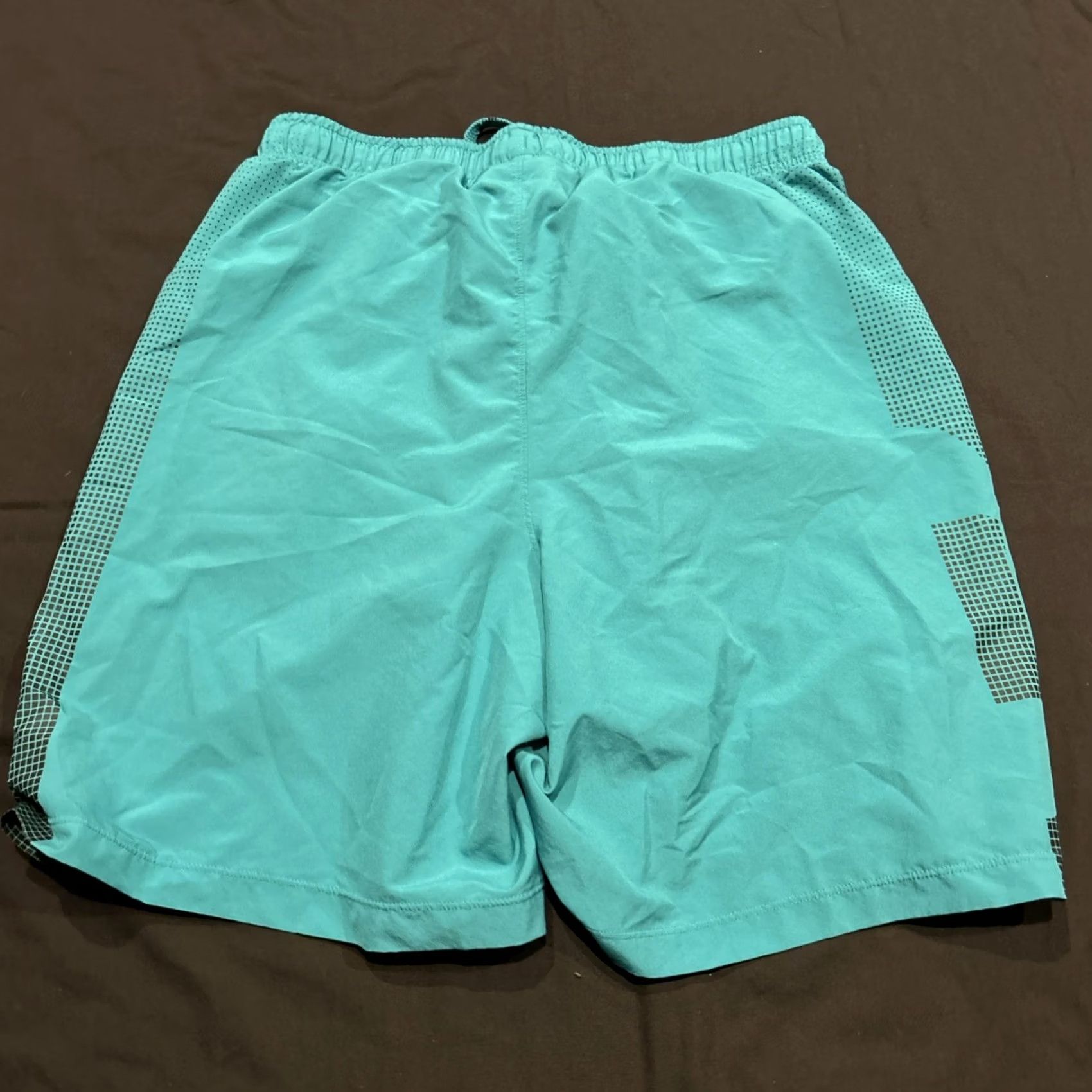 Under Armour Under Armour Men’s L Shorts Teal 30 in 8 in Inseam Athletic Gym & Training Activewear Sports Mens Size US 33 - 3 Thumbnail