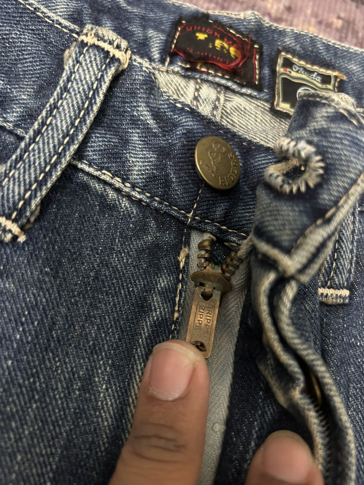 Lee Lee Riders X Okuda Japan Selvedge Jeans Size US 32 / EU 48 - 12 Thumbnail