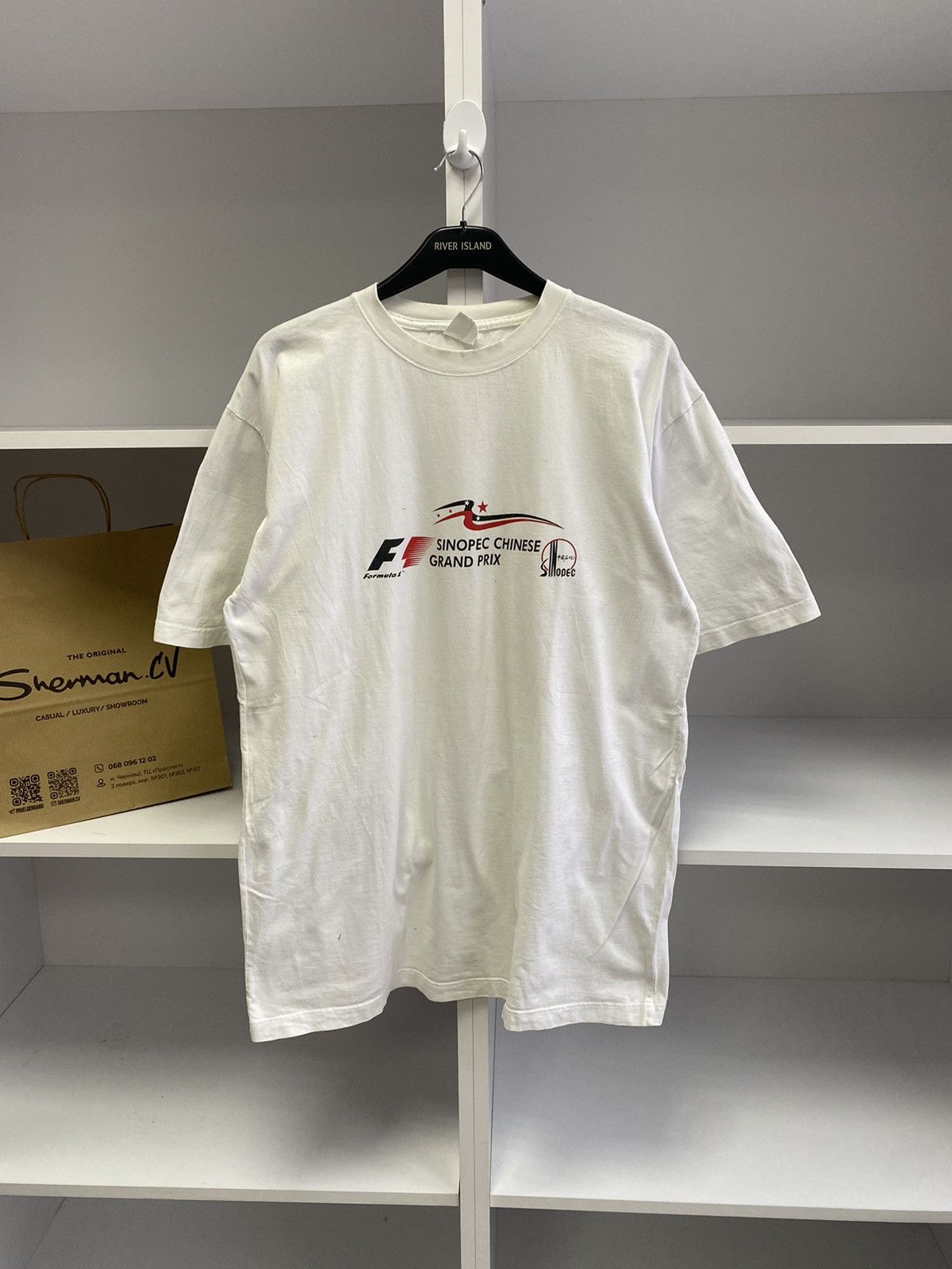 Vintage Vintage Formula 1 Grand Prix Racing Tee Size US XL / EU 56 / 4 - 3 Thumbnail