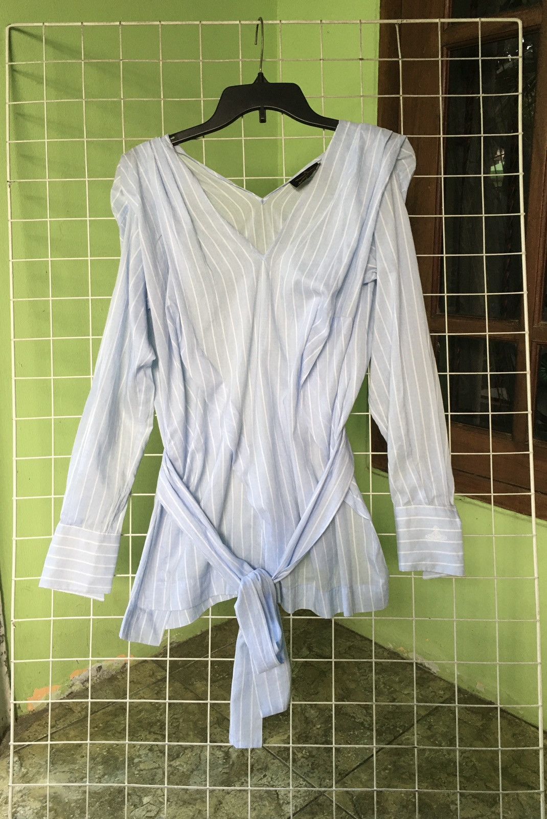 Vivienne Westwood Vivienne Westwood Anglomania Assymetric Blue stripe Size XS / US 0-2 / IT 36-38 - 4 Thumbnail