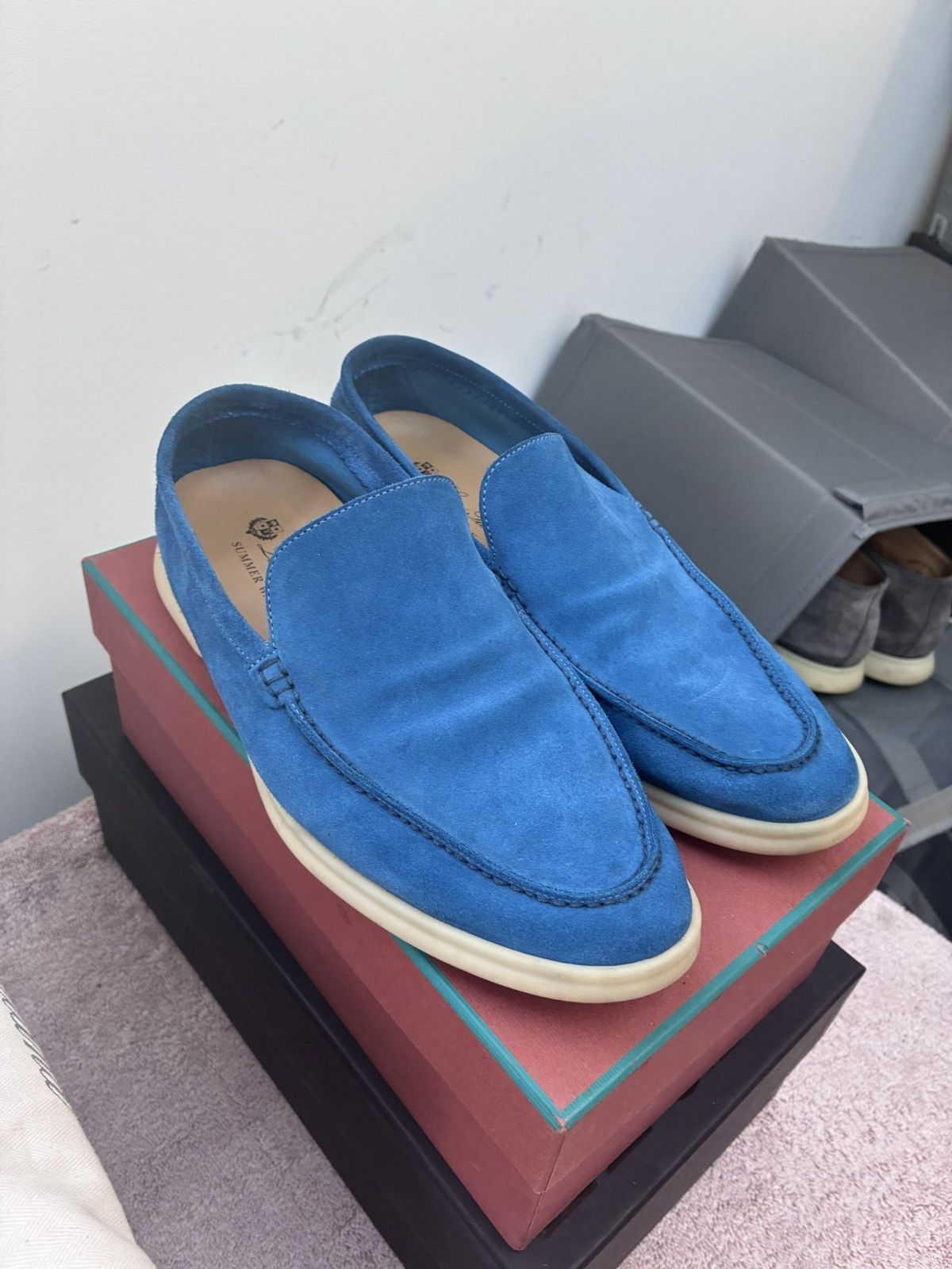 Loro Piana Loro piana royal blue summer walks uk 7 eu 41 Size US 8 / EU 41 - 1 Thumbnail