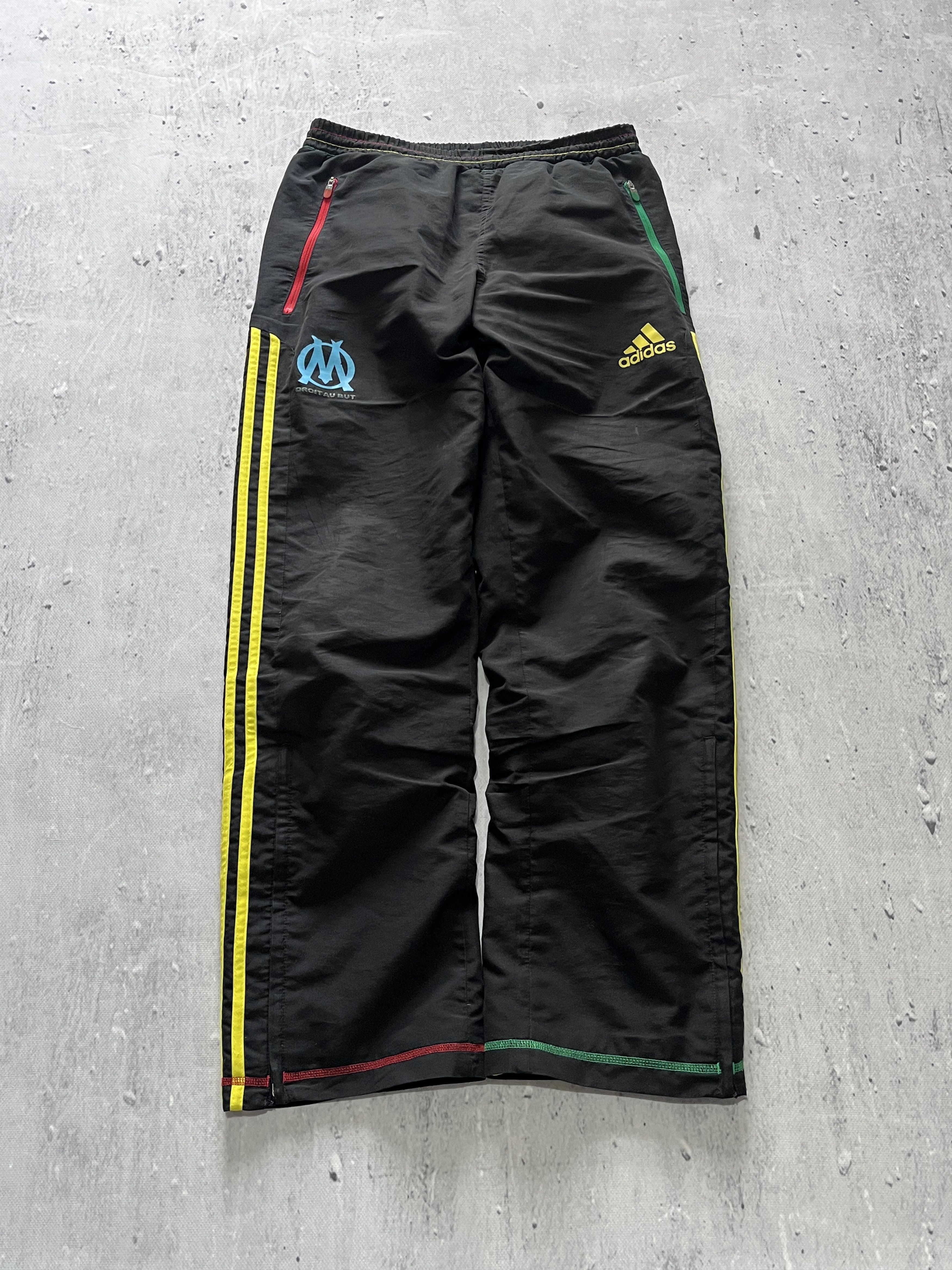 Adidas ADIDAS OLYMPIQUE MARSEILLE 2010 RASTA FOOTBALL TRACKSUIT Size US S / EU 44-46 / 1 - 4 Thumbnail