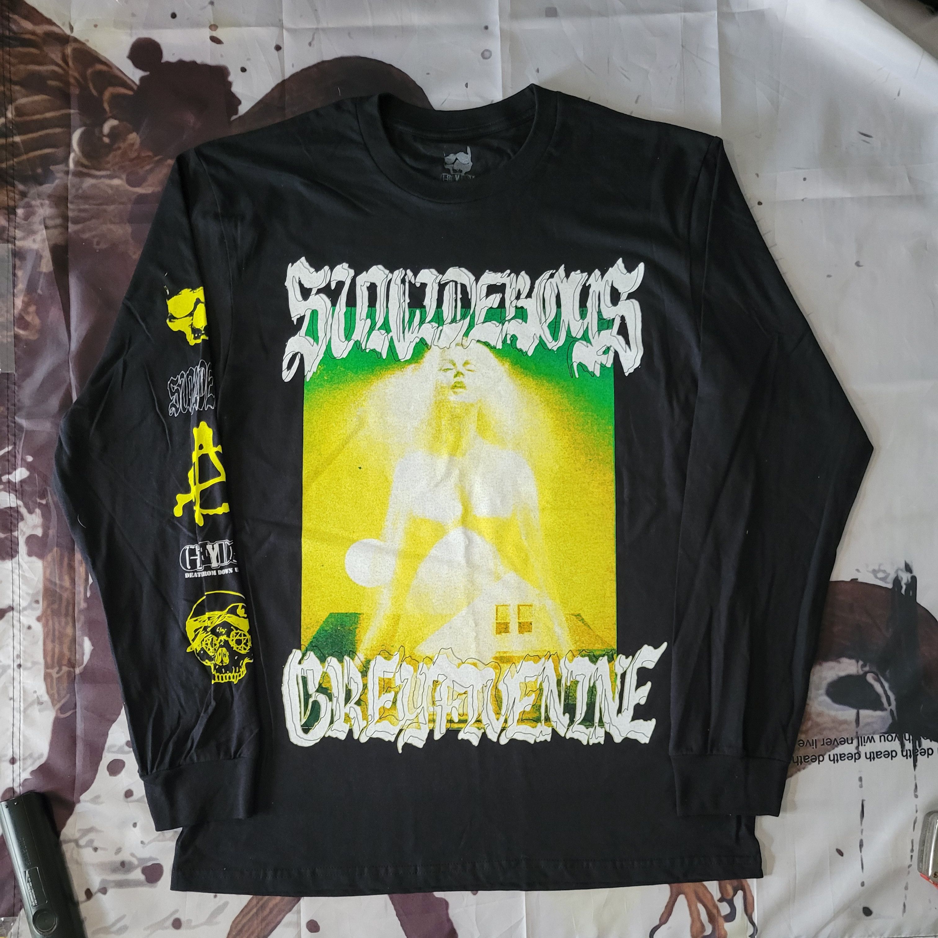 G59 Records $uicideboy$ Death From Down Under Tour Longsleeve Size US L / EU 52-54 / 3 - 1 Thumbnail