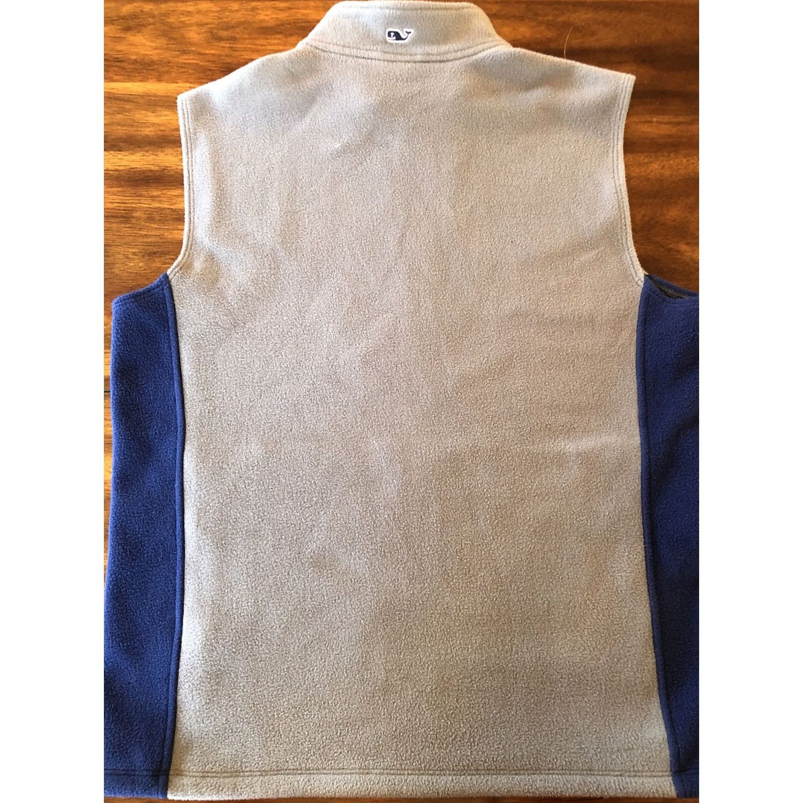 Vineyard Vines Vineyard Vines Fleece Vest Blue Gray Men’s Size S Full Zip Whale Baseball? Size US S / EU 44-46 / 1 - 5 Thumbnail