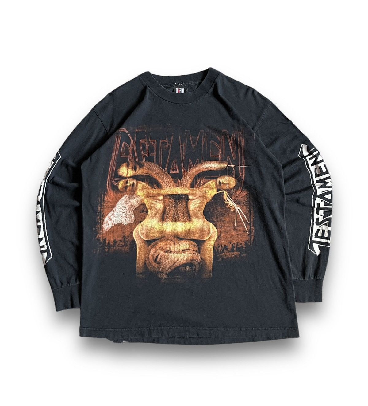 Band Tees × Vintage Vintage 1999 Testament Band LongSleeve Tshirt Size US L / EU 52-54 / 3 - 1 Thumbnail