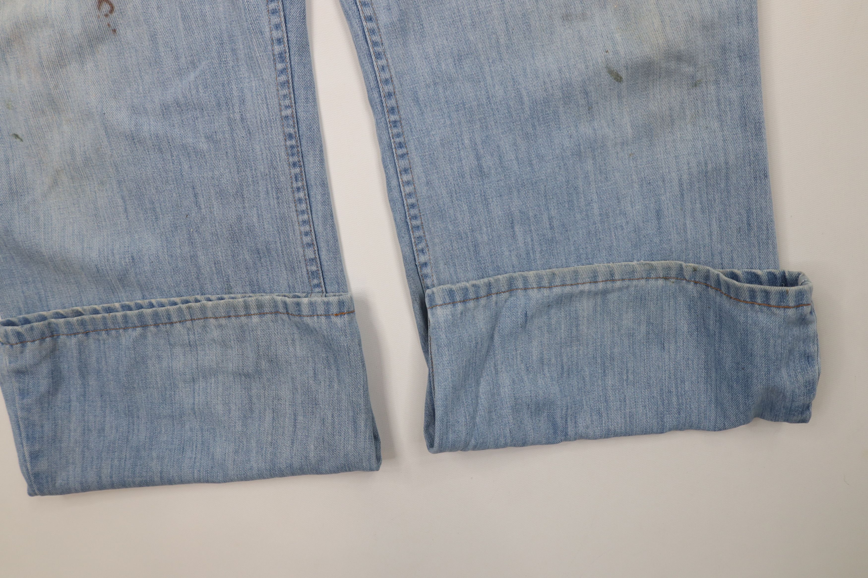 Wrangler Vintage 70s Wrangler Flared Bell Bottoms Denim Jeans USA Size US 40 / EU 56 - 5 Thumbnail