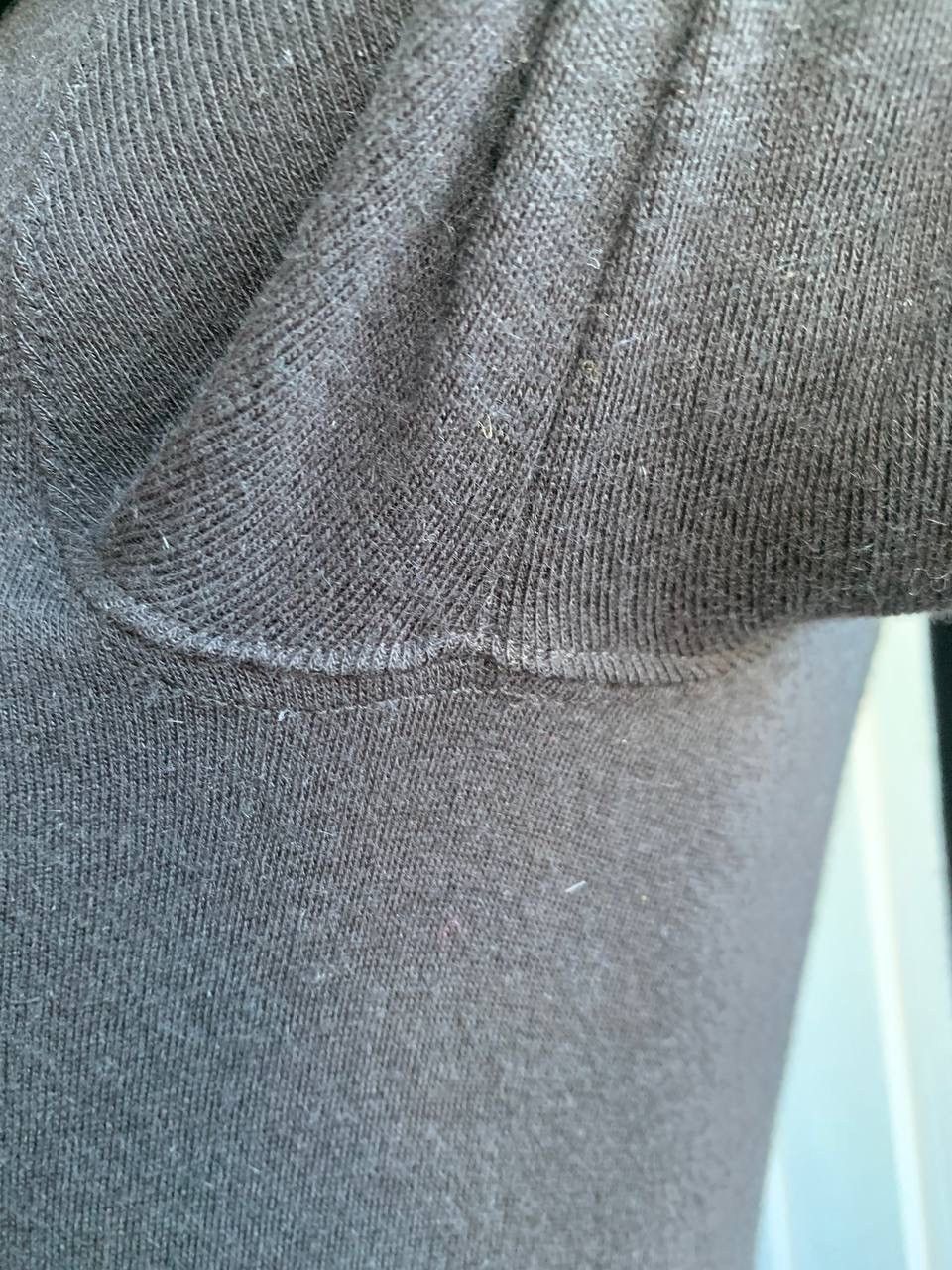 Rick Owens Rick Owens Lilies Black Angora Wool Blend Turtleneck Dress Size M / US 6-8 / IT 42-44 - 20 Thumbnail