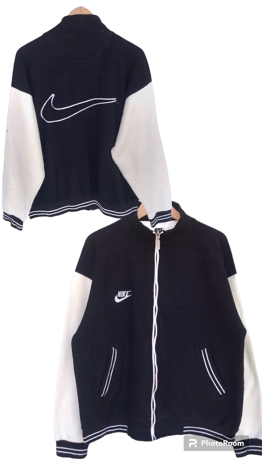 Nike × Vintage VINTAGE NIKE SWEATER, BIG LOGO DESIGN. #TS10-92. Size US L / EU 52-54 / 3 - 1 Thumbnail