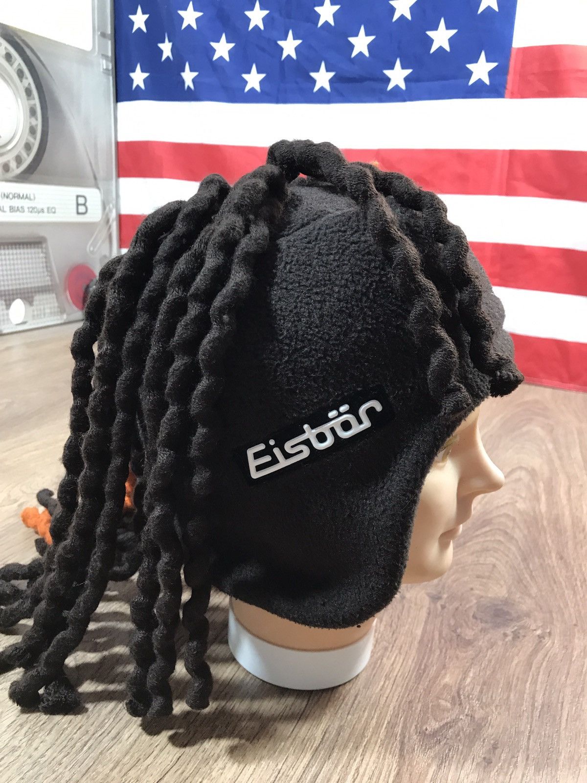 Japanese Brand × Vintage Vintage Hat Dreadlock Snow Cap Size ONE SIZE - 3 Thumbnail