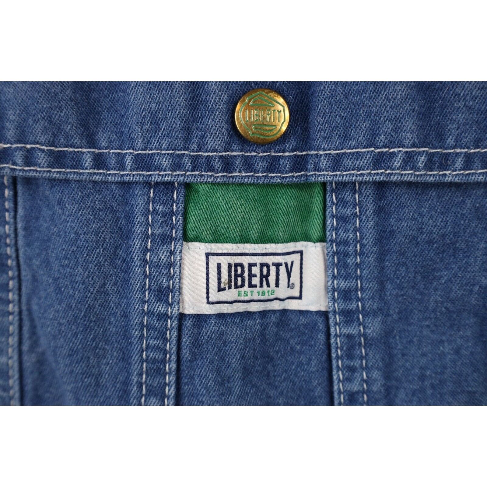Vintage Vintage 90s Streetwear Faded Wide Leg Denim Jean Overalls Size US 44 / EU 60 - 5 Thumbnail