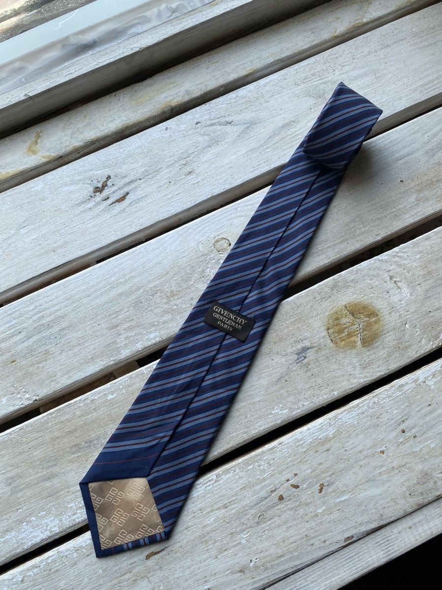 Designer × Givenchy × Vintage GIVENCHY PARIS SILK VINTAGE TIE Size ONE SIZE - 1 Thumbnail