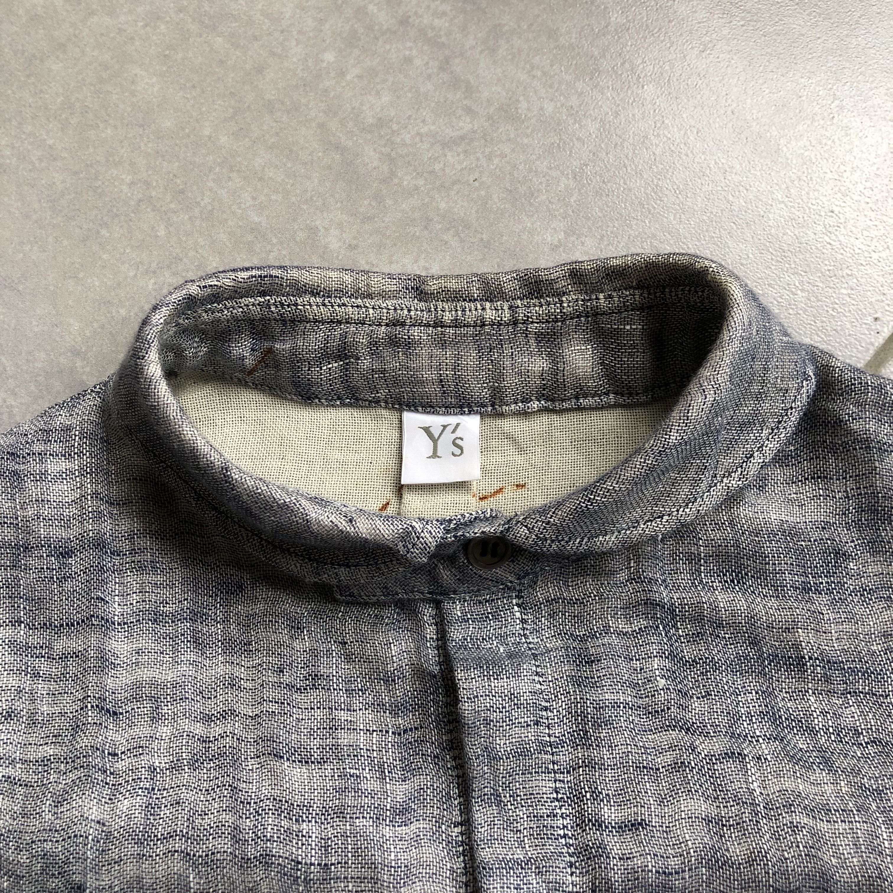 Y's Y’s linen blend shirt Size US M / EU 48-50 / 2 - 4 Thumbnail