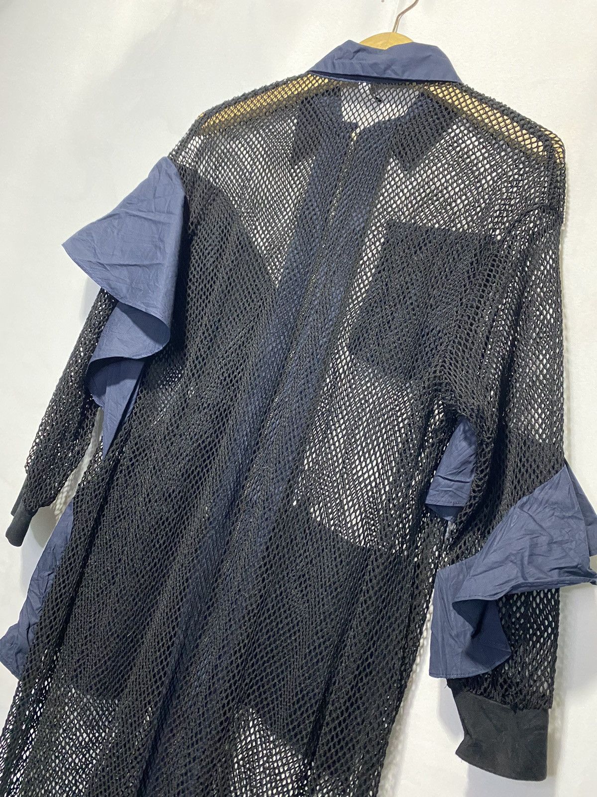 Designer × Japanese Brand × Vintage Vintage C Yard knit mesh transparent Dress women Size L / US 10 / IT 46 - 2 Thumbnail