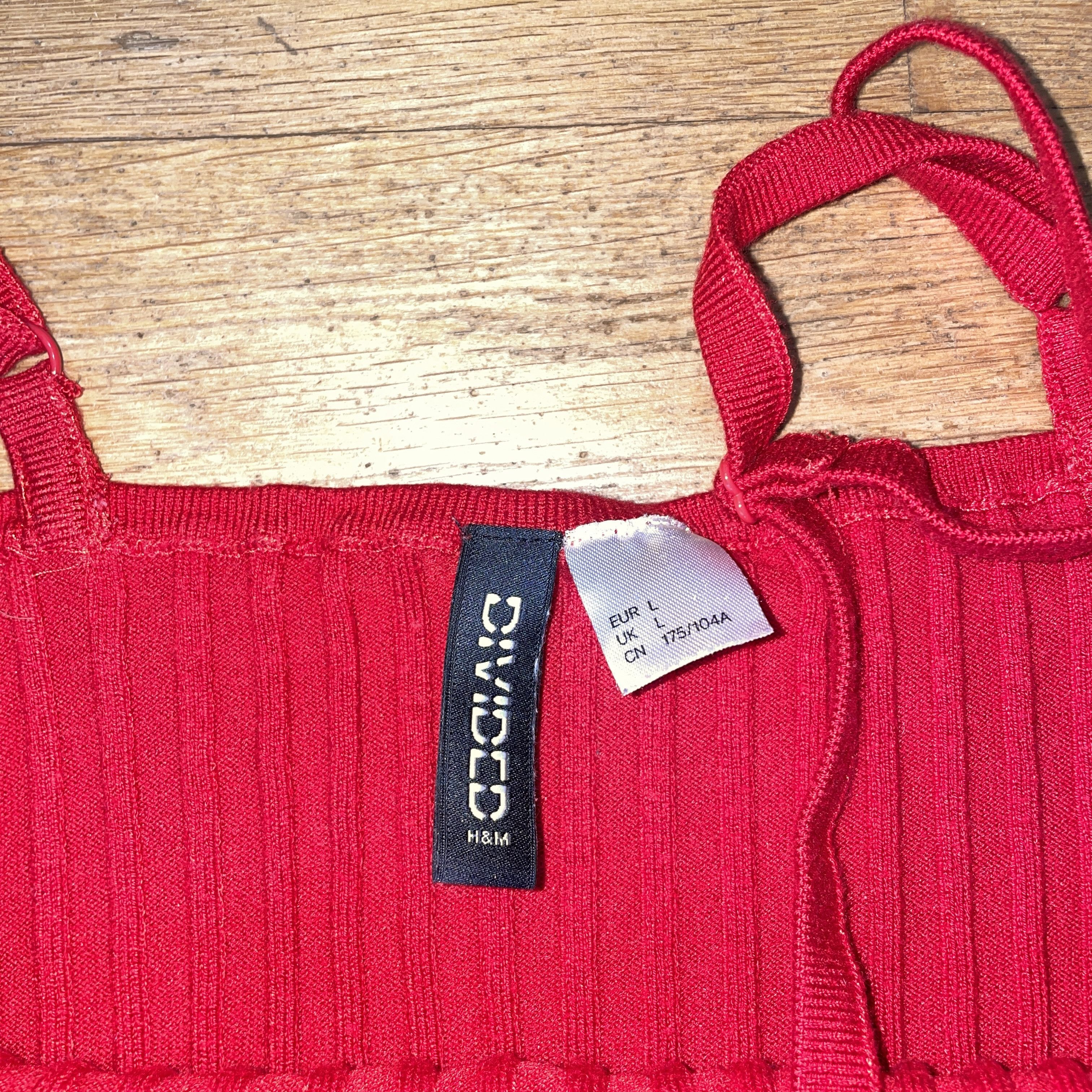 H&M H&m Women's Fashion Crop Top Strapless Size L Size L / US 10 / IT 46 - 2 Thumbnail