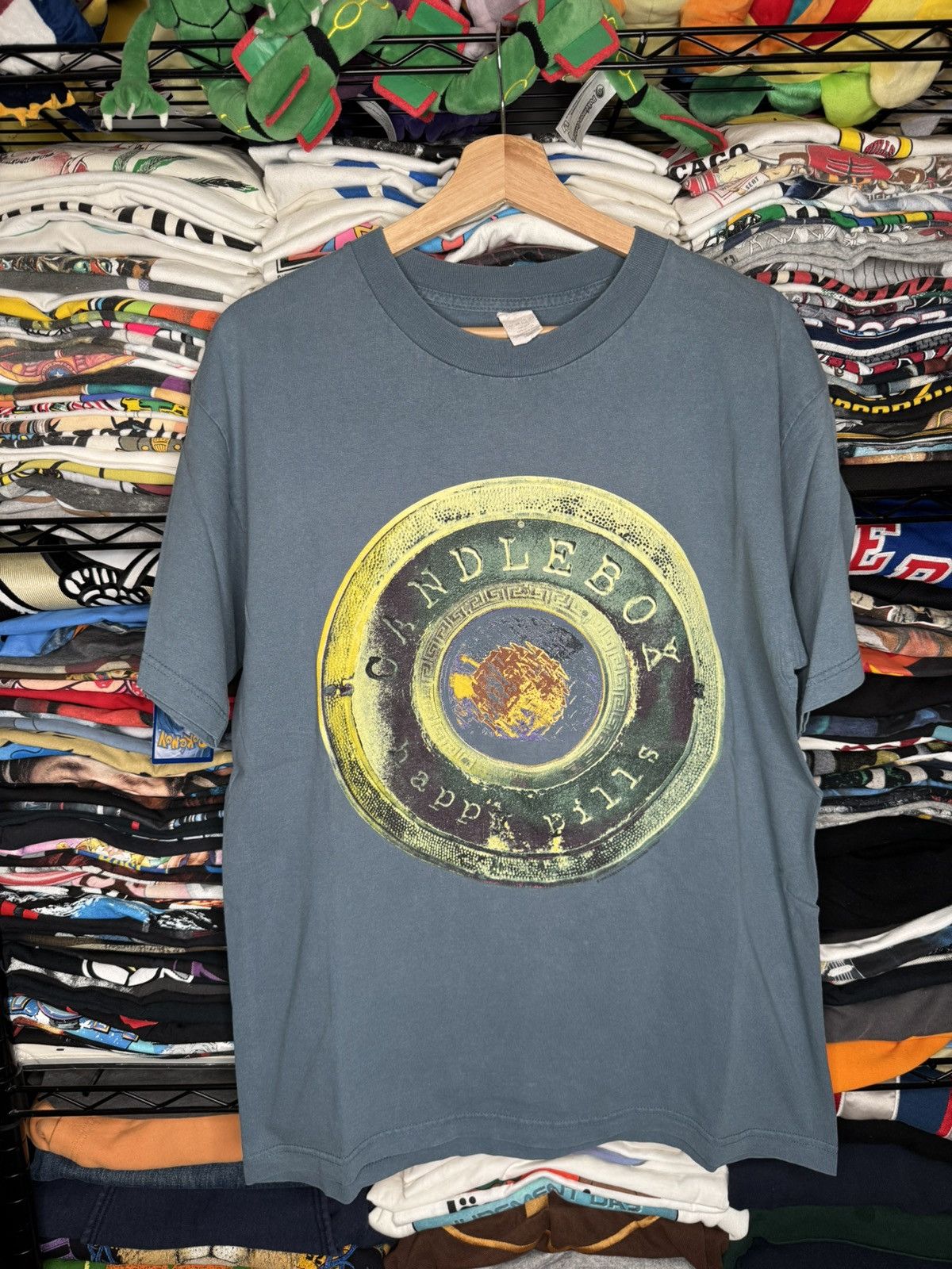 Band Tees VTG 1998 Candlebox Happy Pills Band Tour T-Shirt Large Rock Size US L / EU 52-54 / 3 - 1 Thumbnail