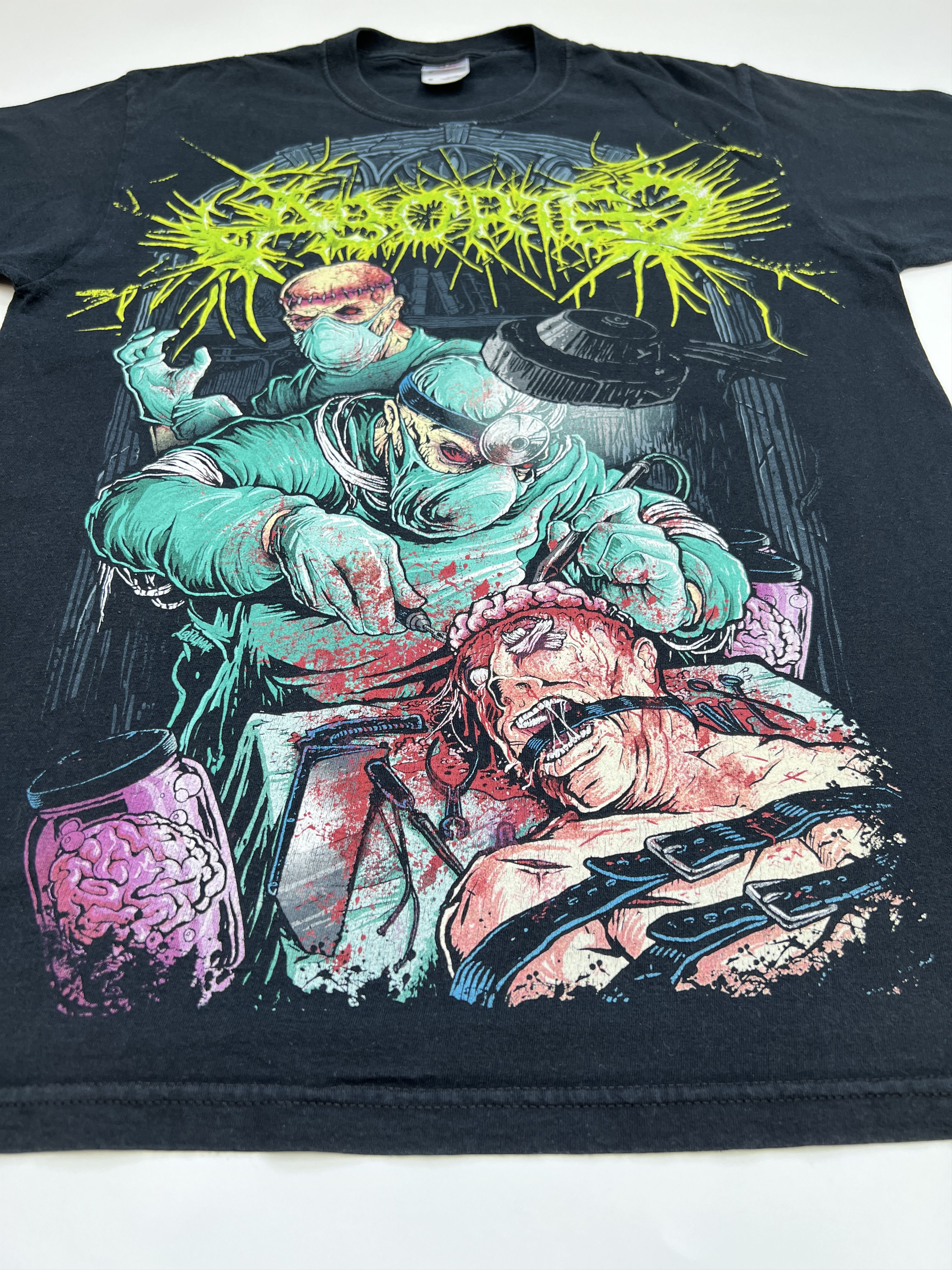 Band Tees 00s Aborted Crazy Printed Tee Dead Metal Band Size US S / EU 44-46 / 1 - 3 Thumbnail