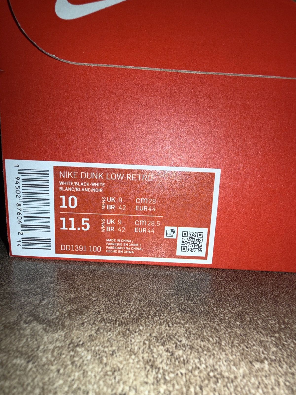 Nike Nike Dunk Low Panda Size US 10 / EU 43 - 9 Thumbnail