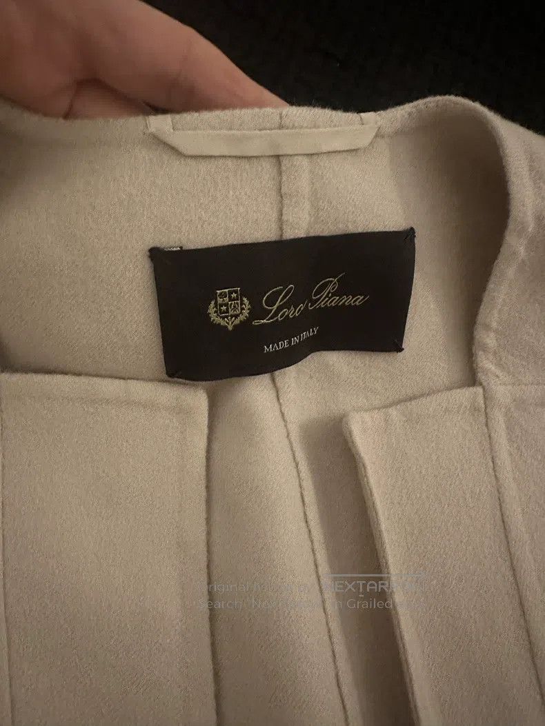 Loro Piana Loro Piana Beige Cashmere Coat, 100% Cashmere Fabric, with Size S / US 4 / IT 40 - 8 Thumbnail