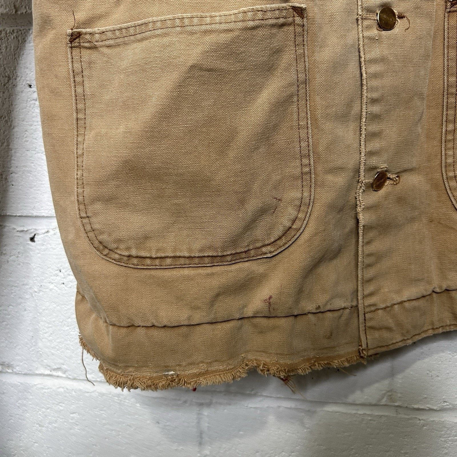 Carhartt Vintage Carhartt Quilted Chore Coat “Tan” 6QLCT Size US M / EU 48-50 / 2 - 6 Thumbnail