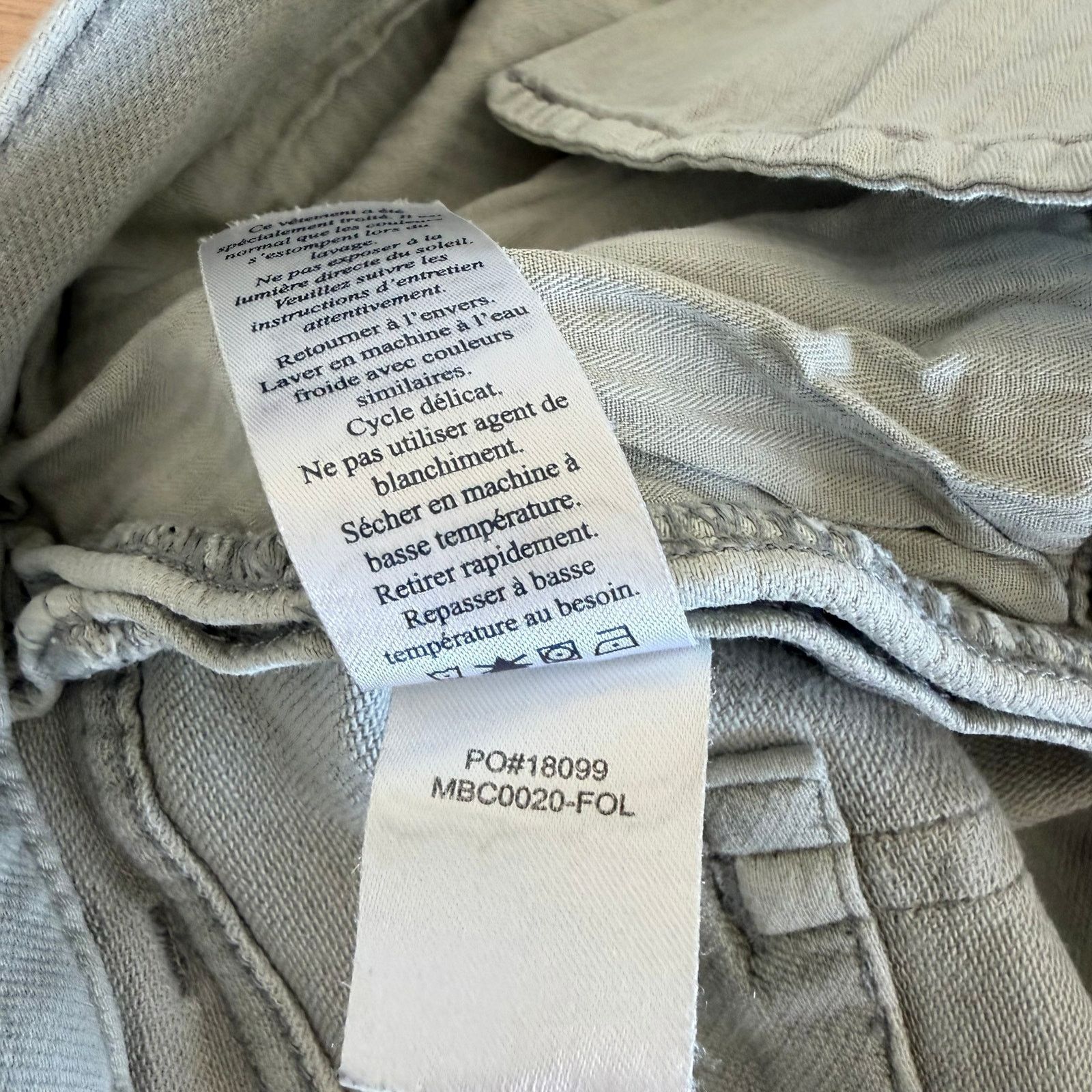 Faherty Faherty Green Stretch Terry 5 Pocket Pants Sz 42 Size US 42 / EU 58 - 4 Thumbnail