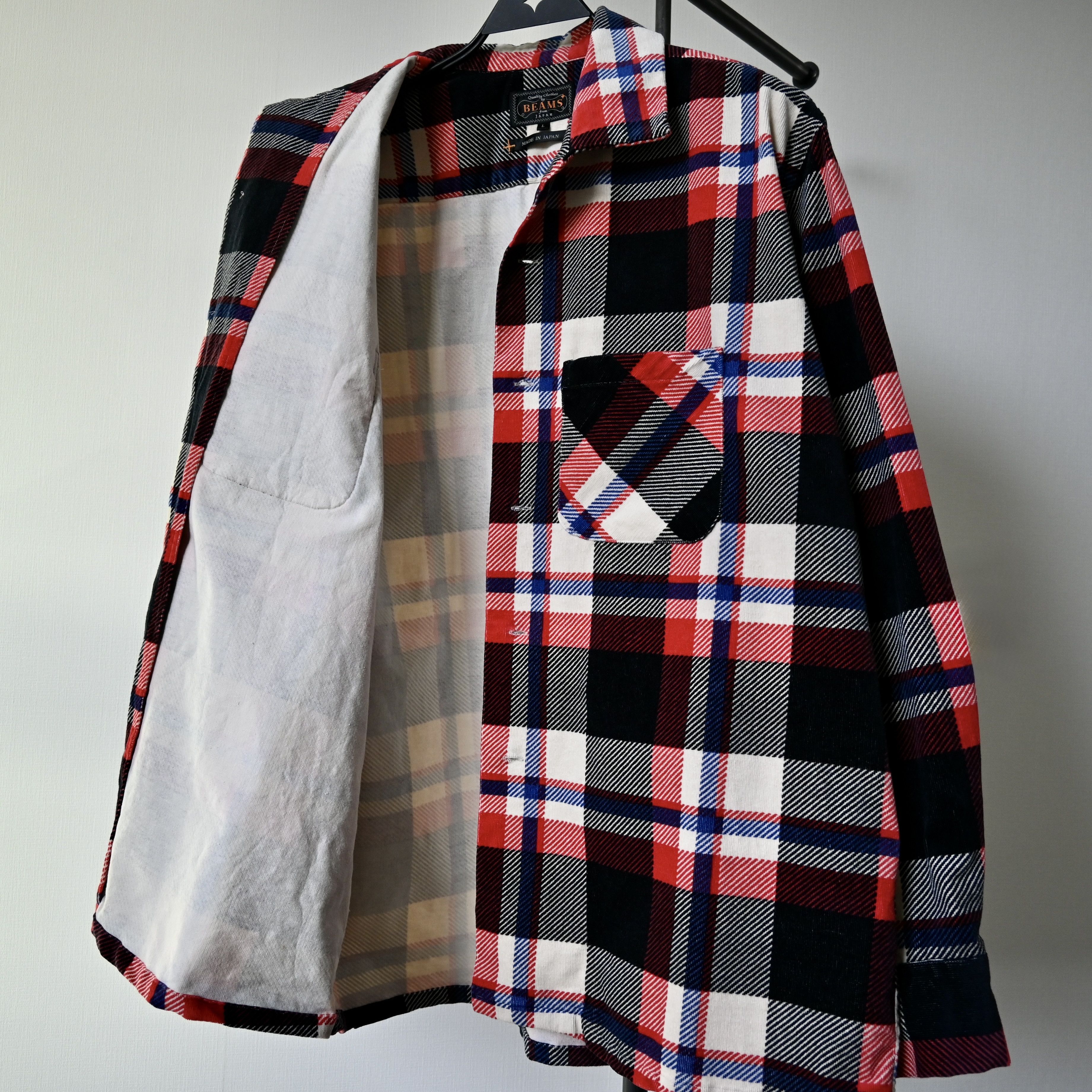 Beams Plus BEAMS Plus midi-heavy corduroy boxy shirt made in Japan Size US L / EU 52-54 / 3 - 9 Thumbnail